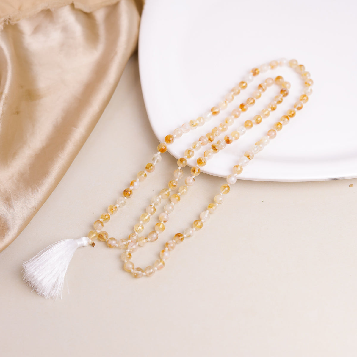 NATURAL CITRINE JAAP MALA