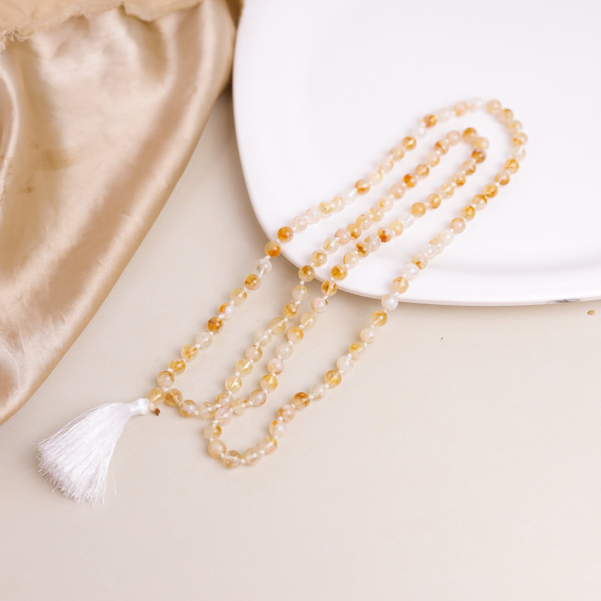 NATURAL CITRINE JAAP MALA