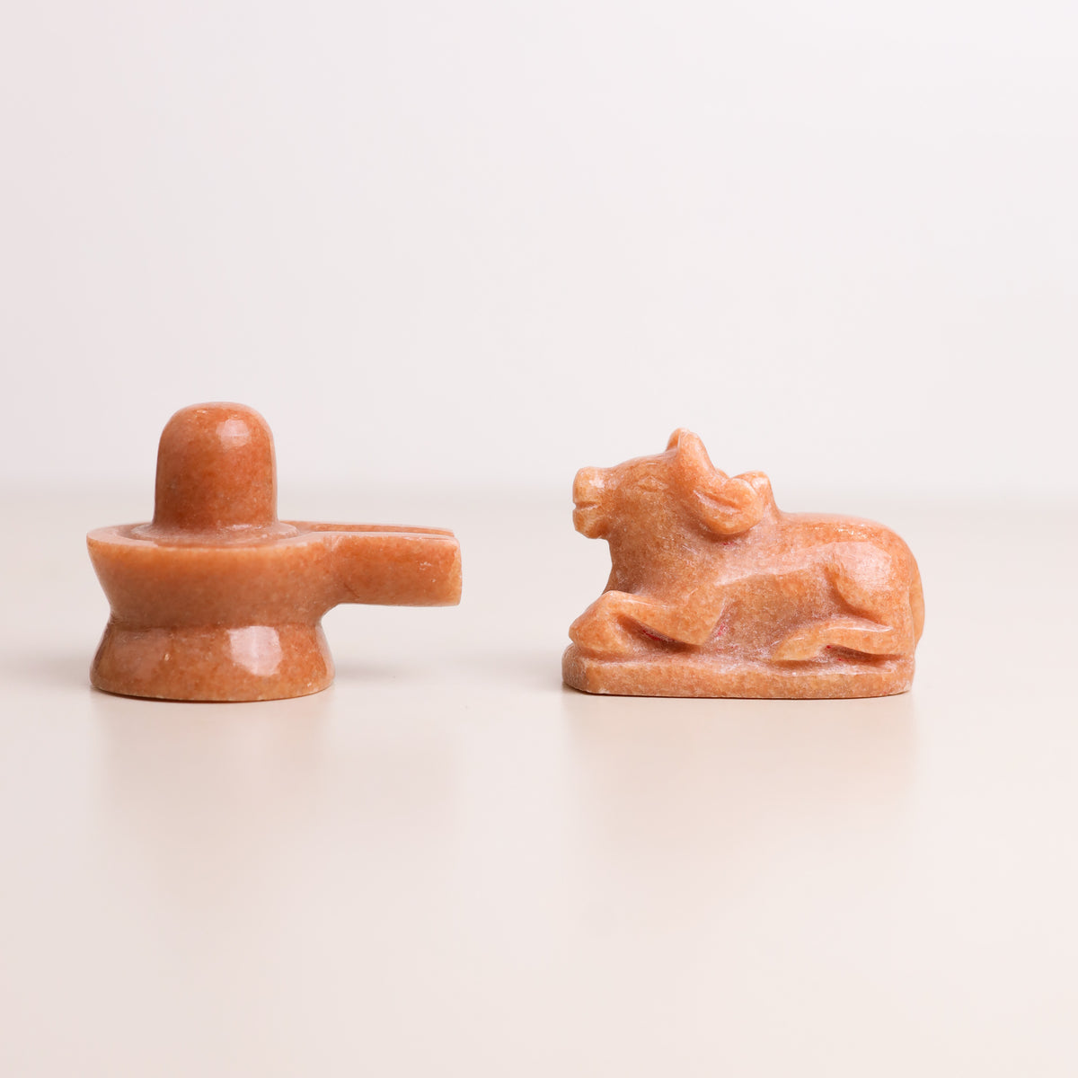 Natural Shivling and Nandi