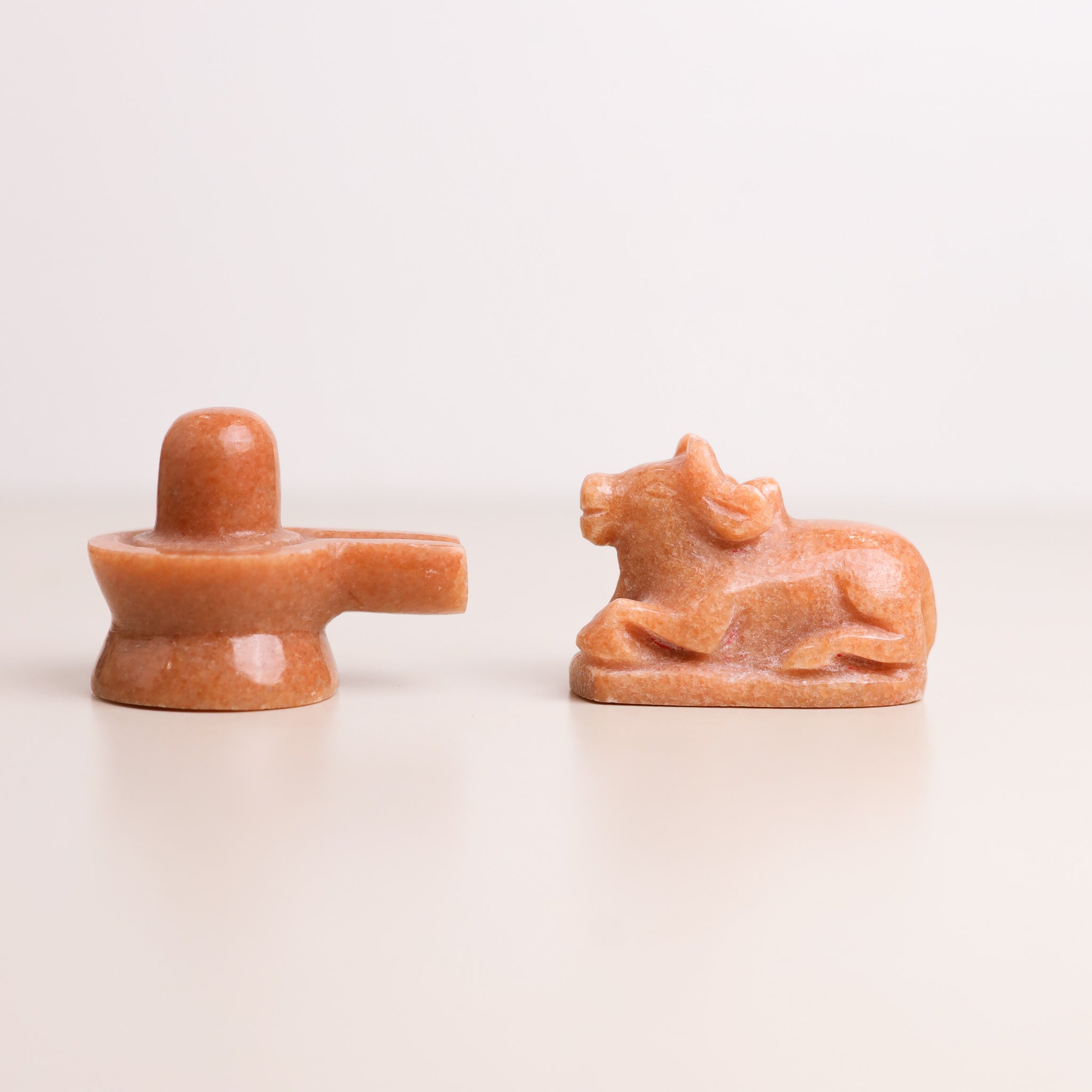 Natural Shivling and Nandi