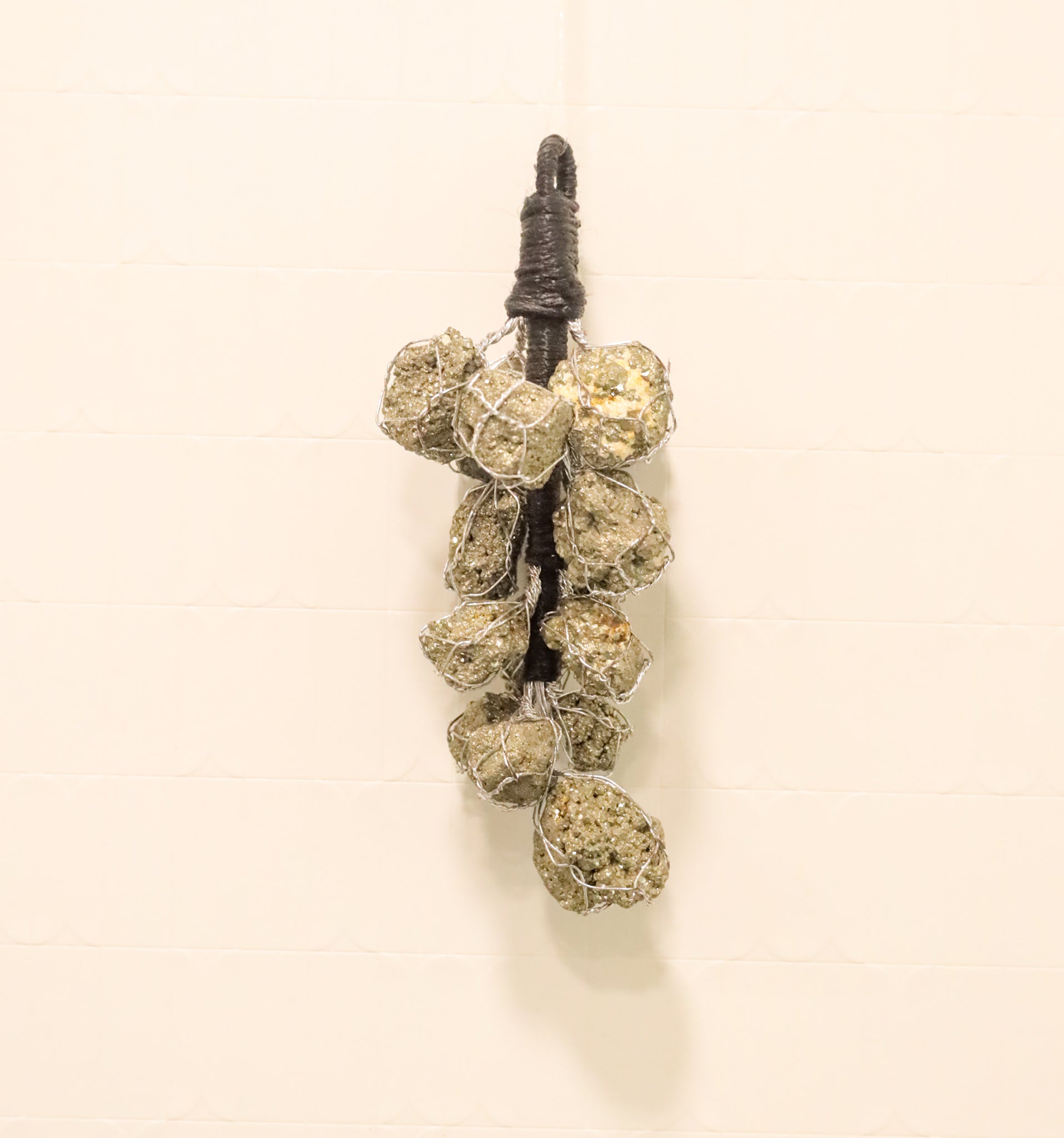 NATURAL PYRITE HANGER