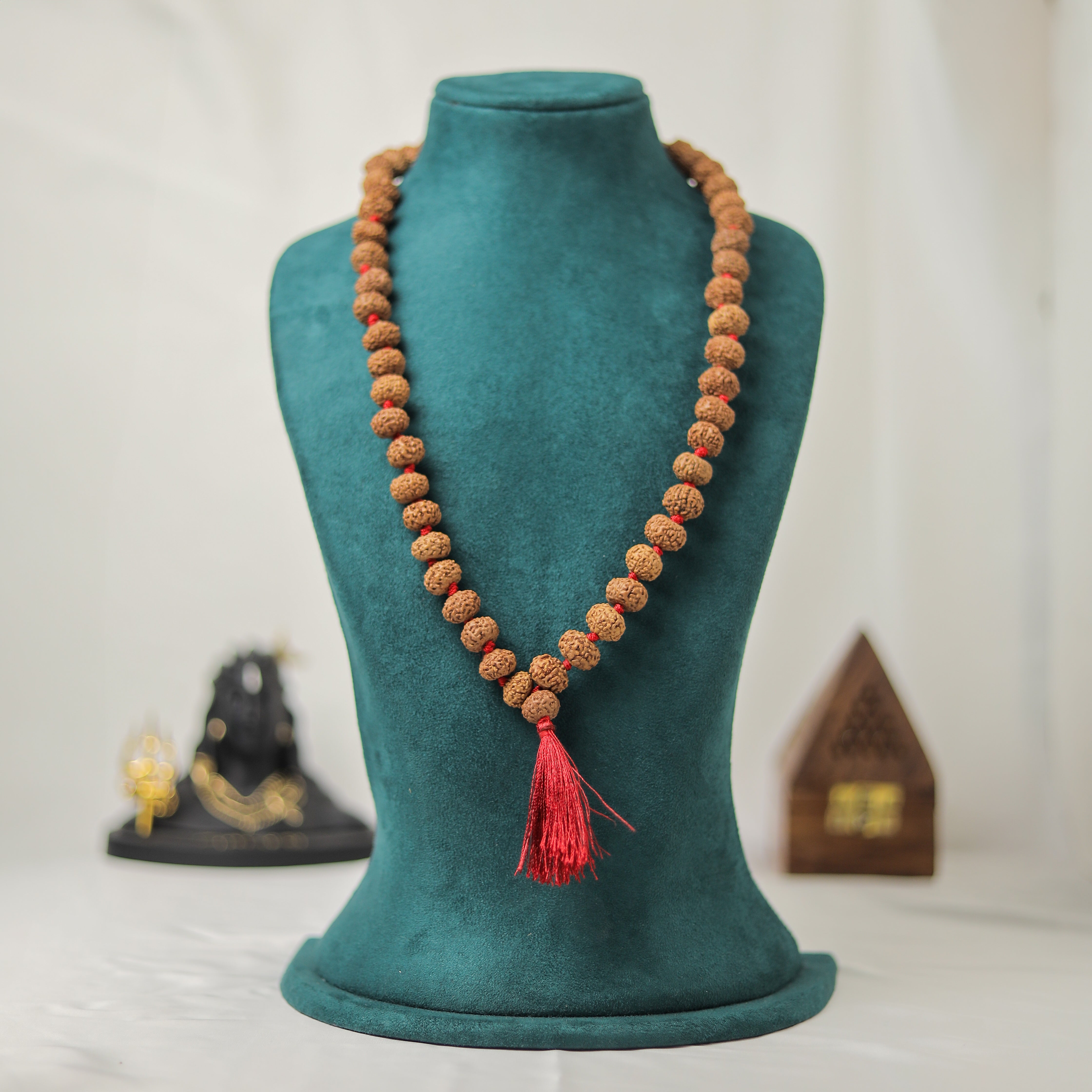 Natural 7 Mukhi Rudraksha Mala (Indonesia)
