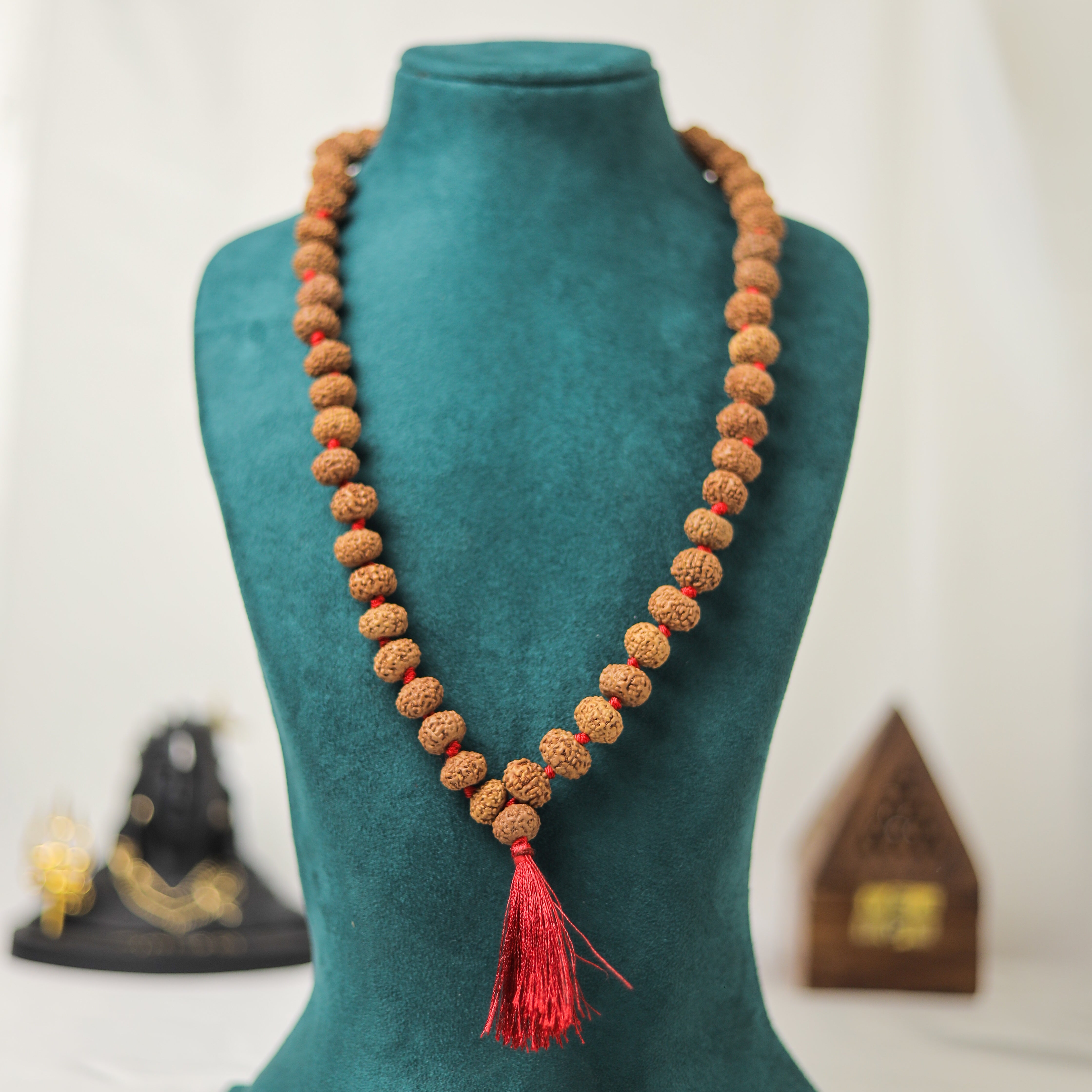 Natural 7 Mukhi Rudraksha Mala (Indonesia)
