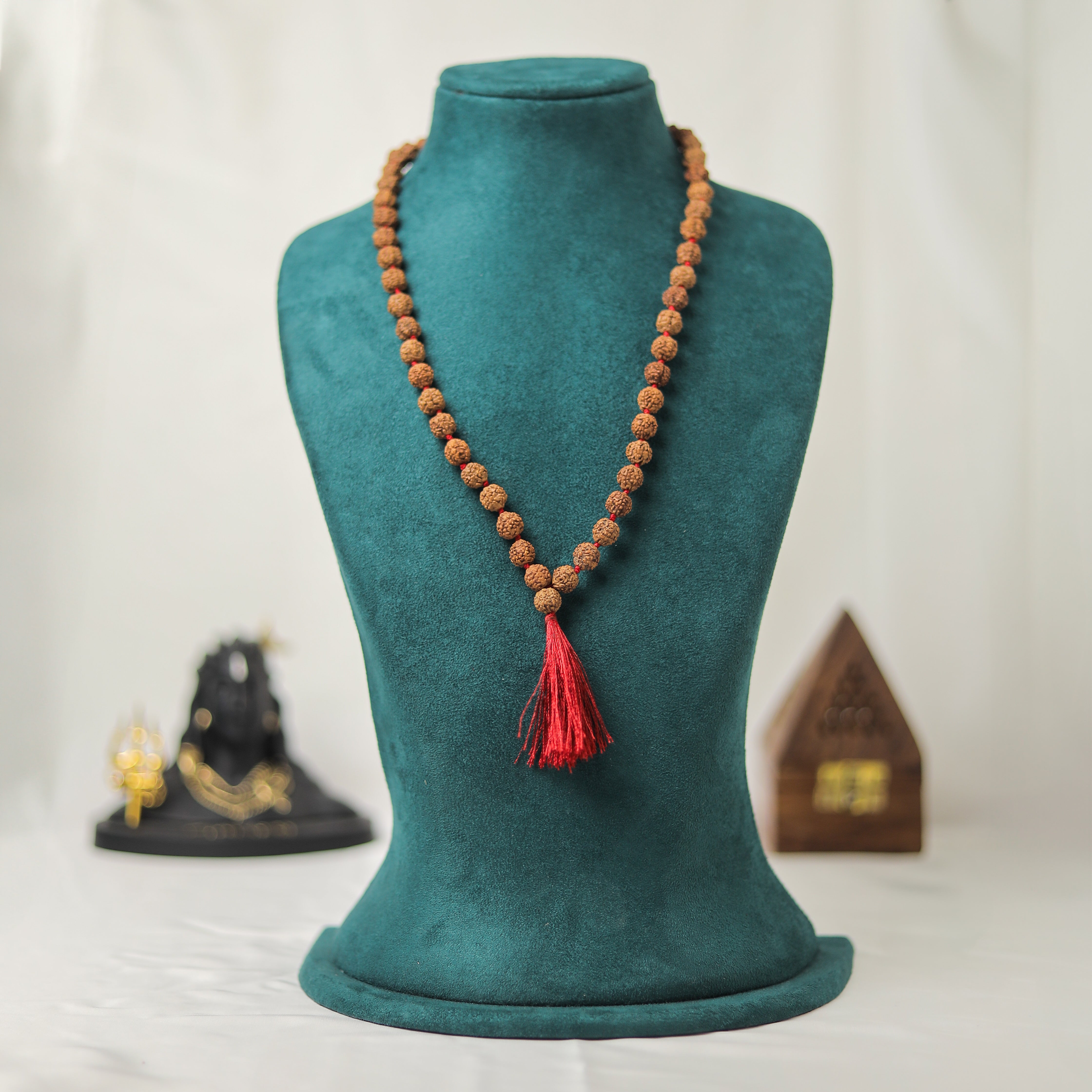 Natural 6 Mukhi Rudraksha Mala (Indonesia)