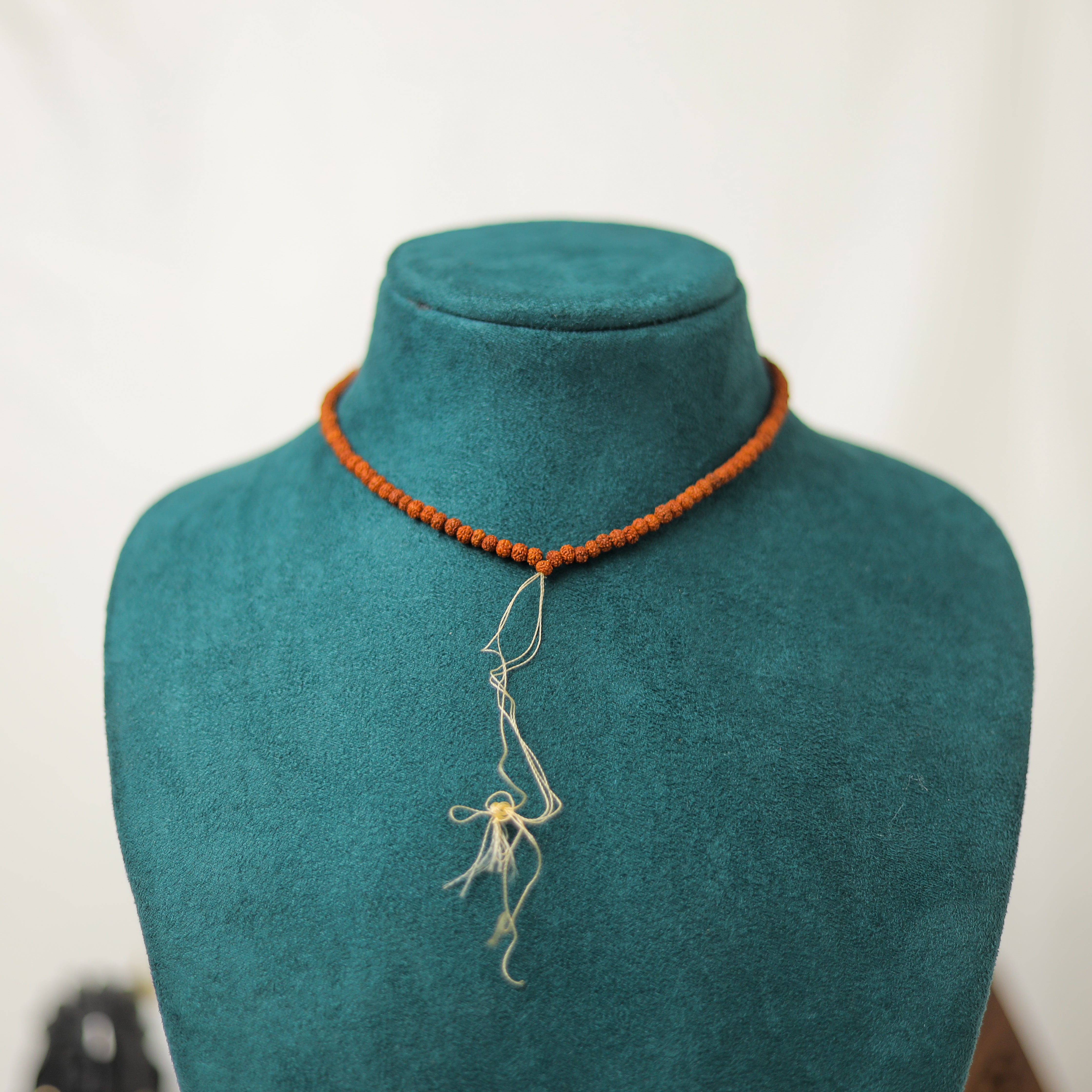 Natural 5 Mukhi Rudraksha 4 mm Mala (Indonesia)