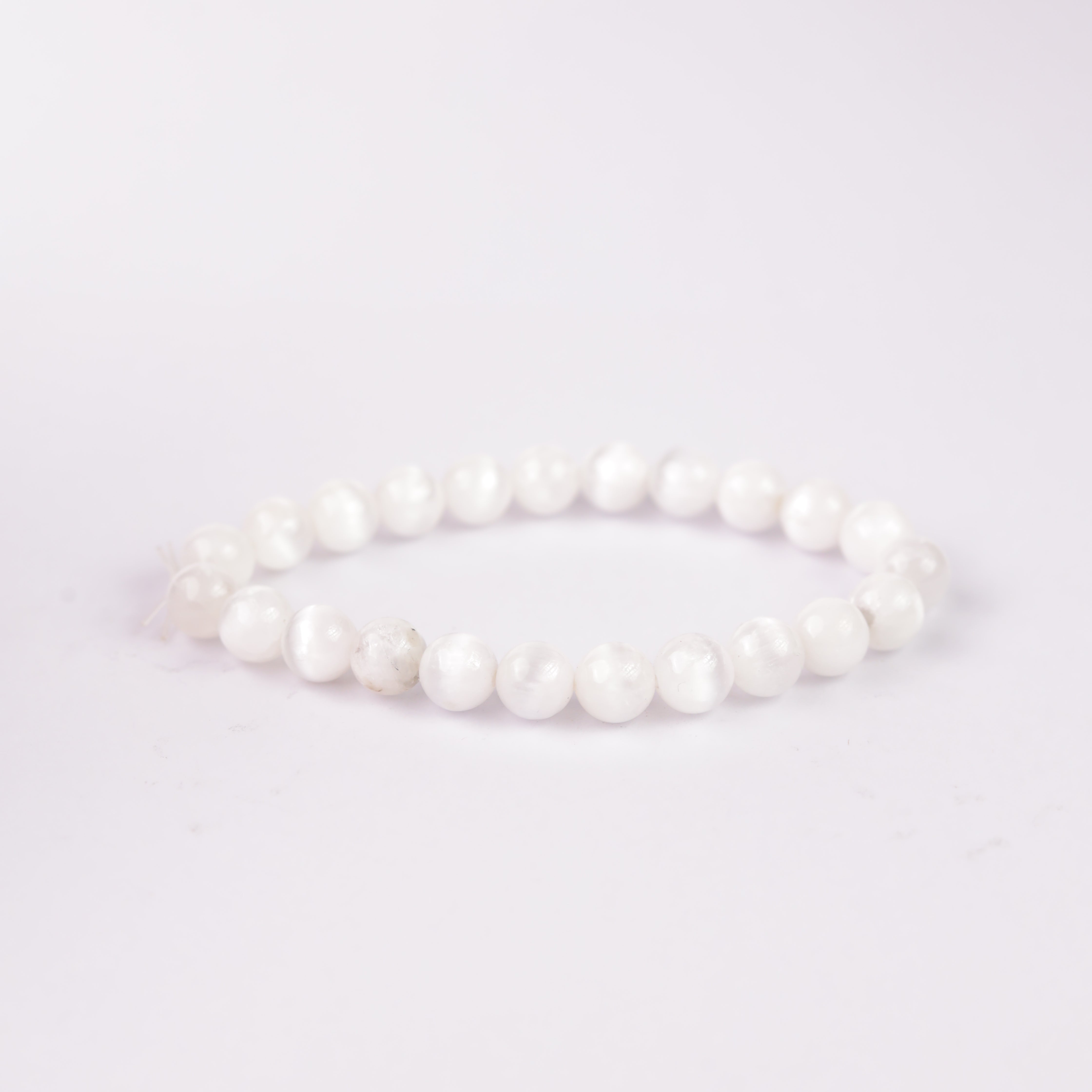 NATURAL SELENITE BRACELET