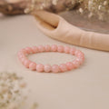 NATURAL PINK OPAL BRACELET