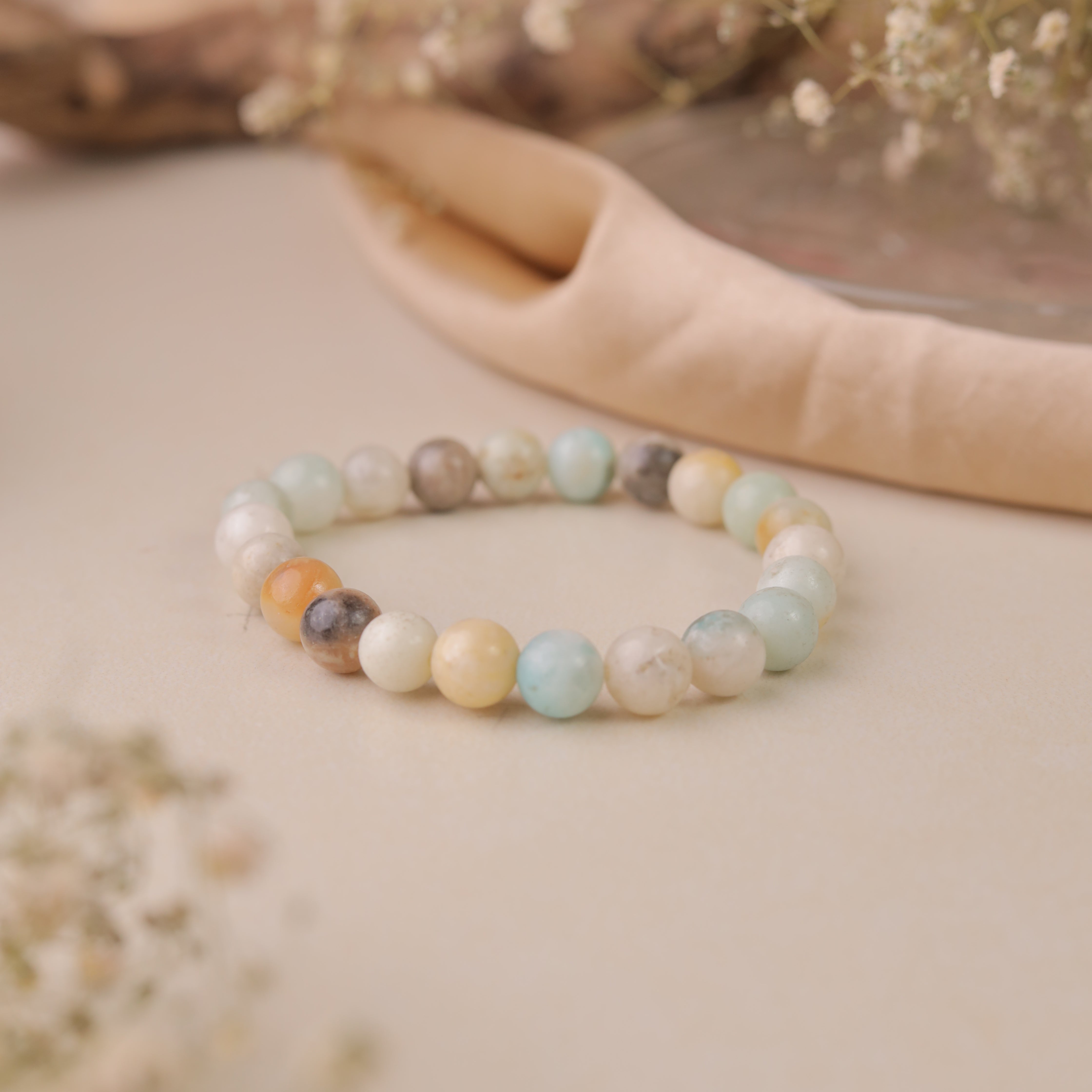 NATURAL AMAZONITE BRACELET