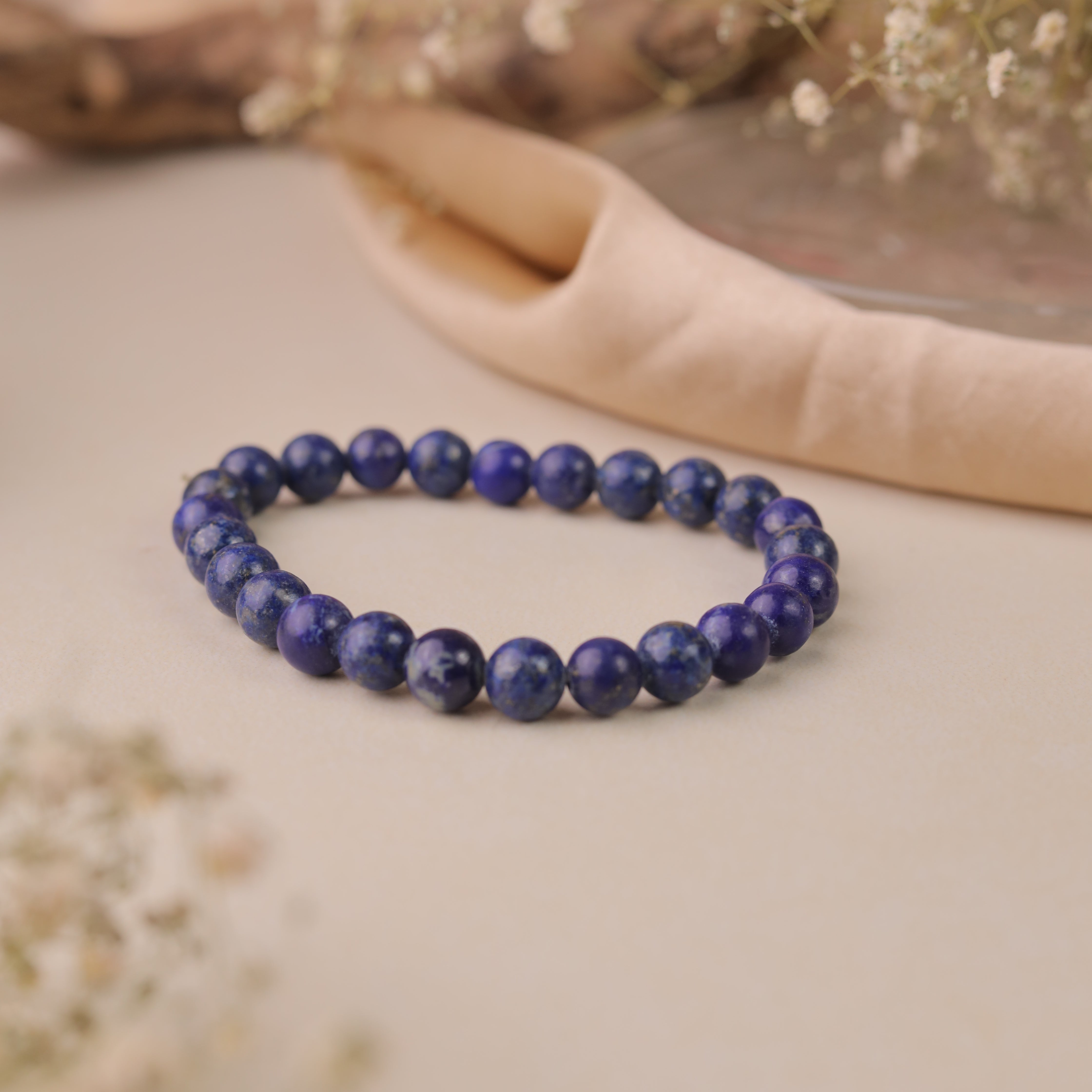 NATURAL LAPIS LAZULI BRACELET