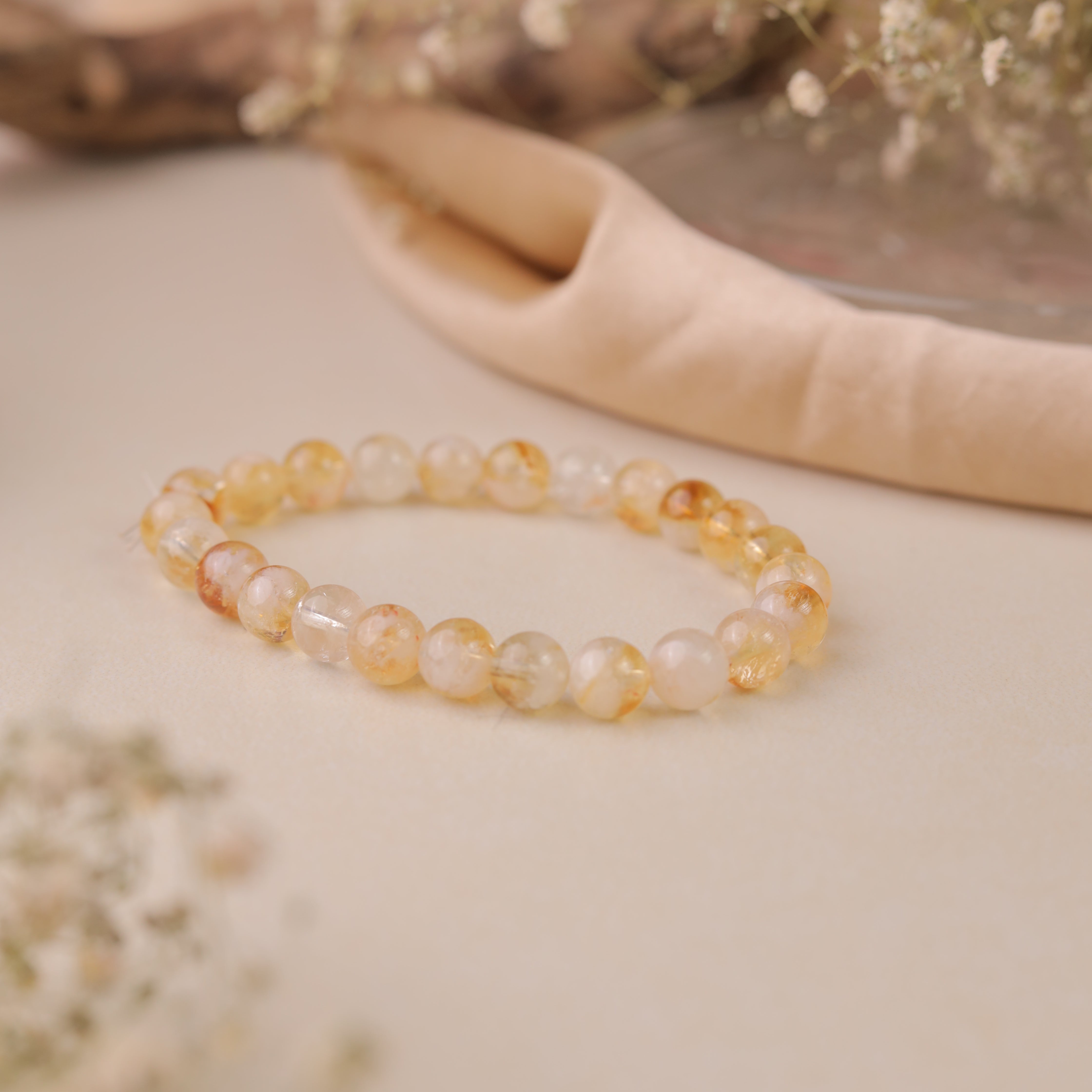NATURAL CITRINE BRACELET