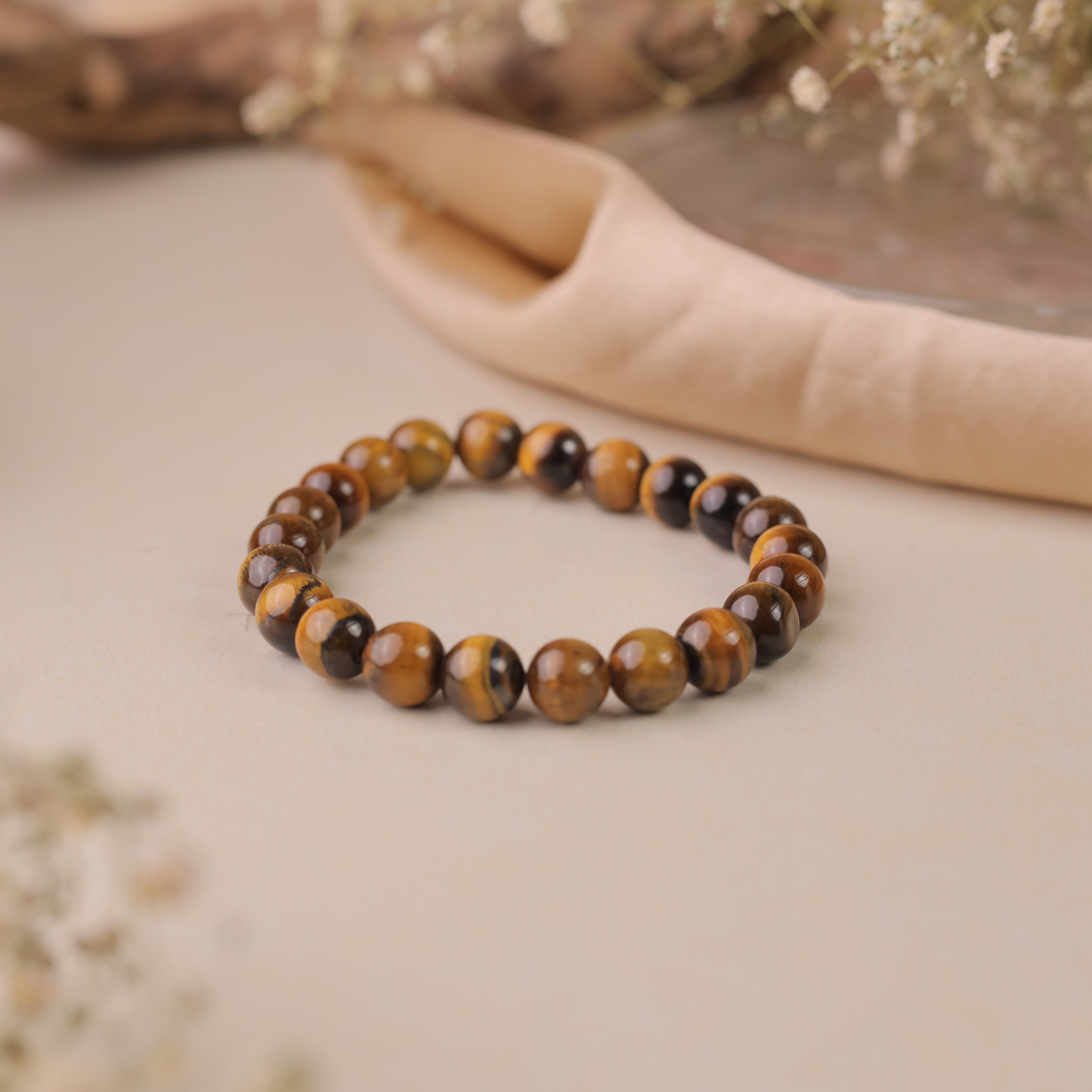 NATURAL TIGER EYE BRACELET