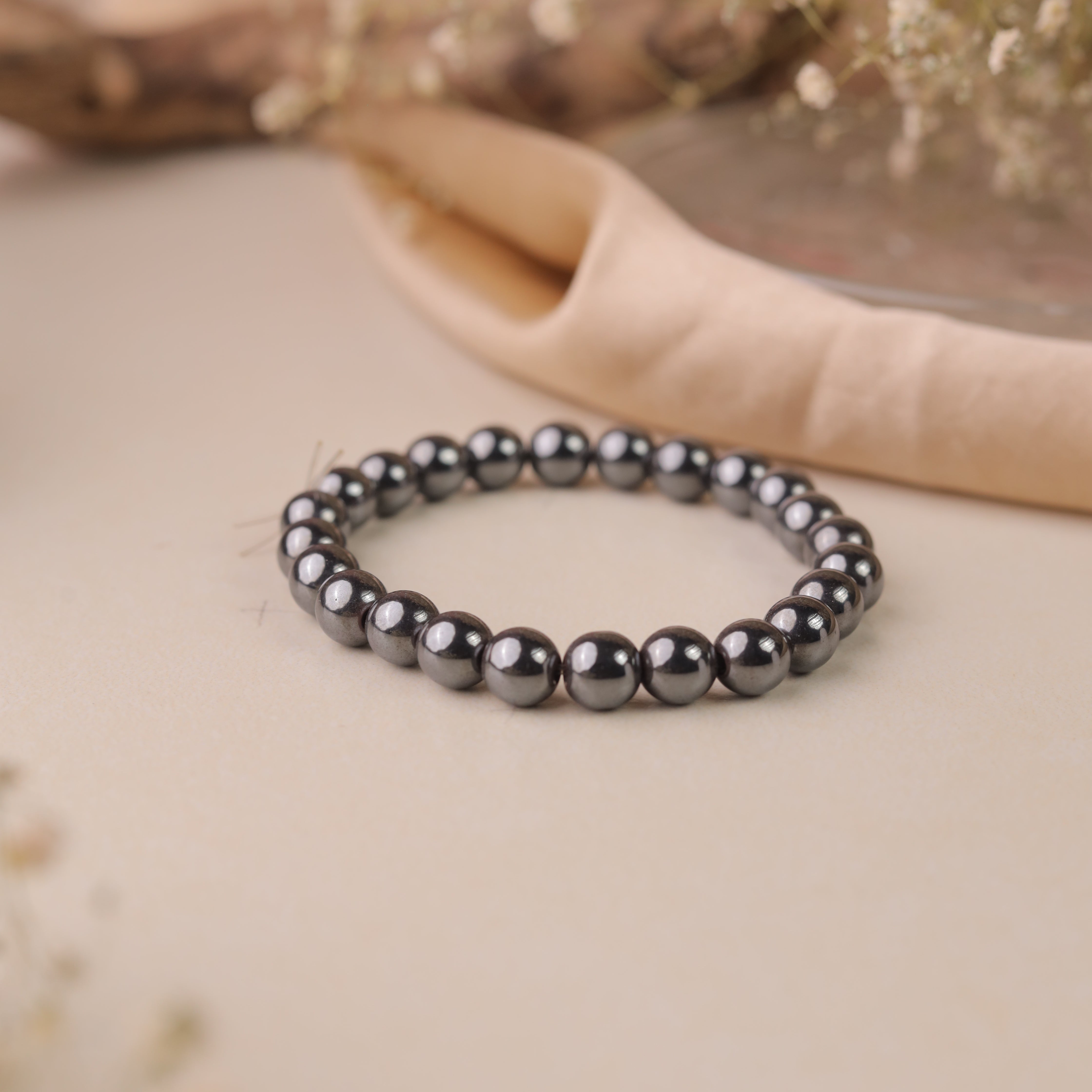 NATURAL HEMATITE BRACELET
