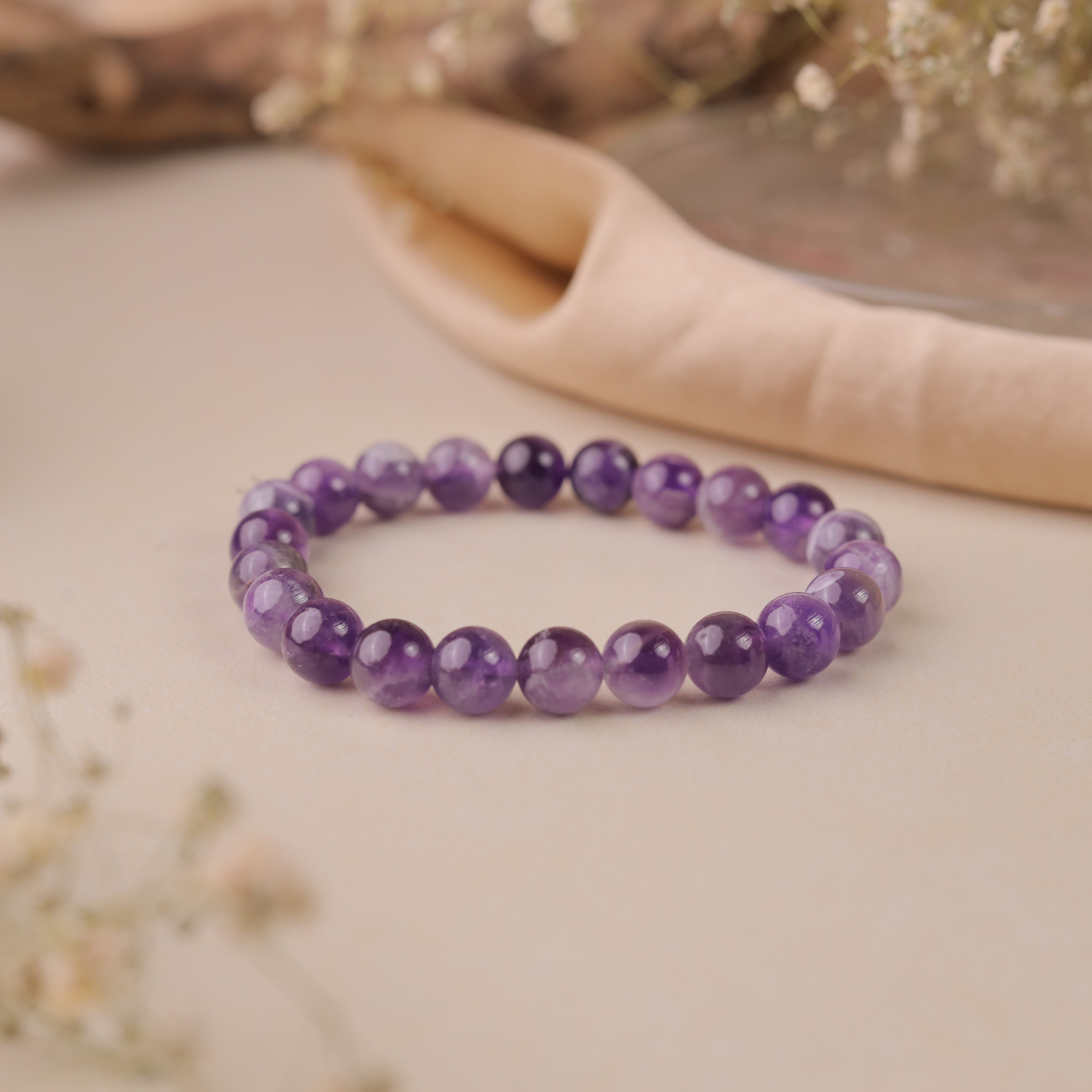 NATURAL AMETHYST BRACELET