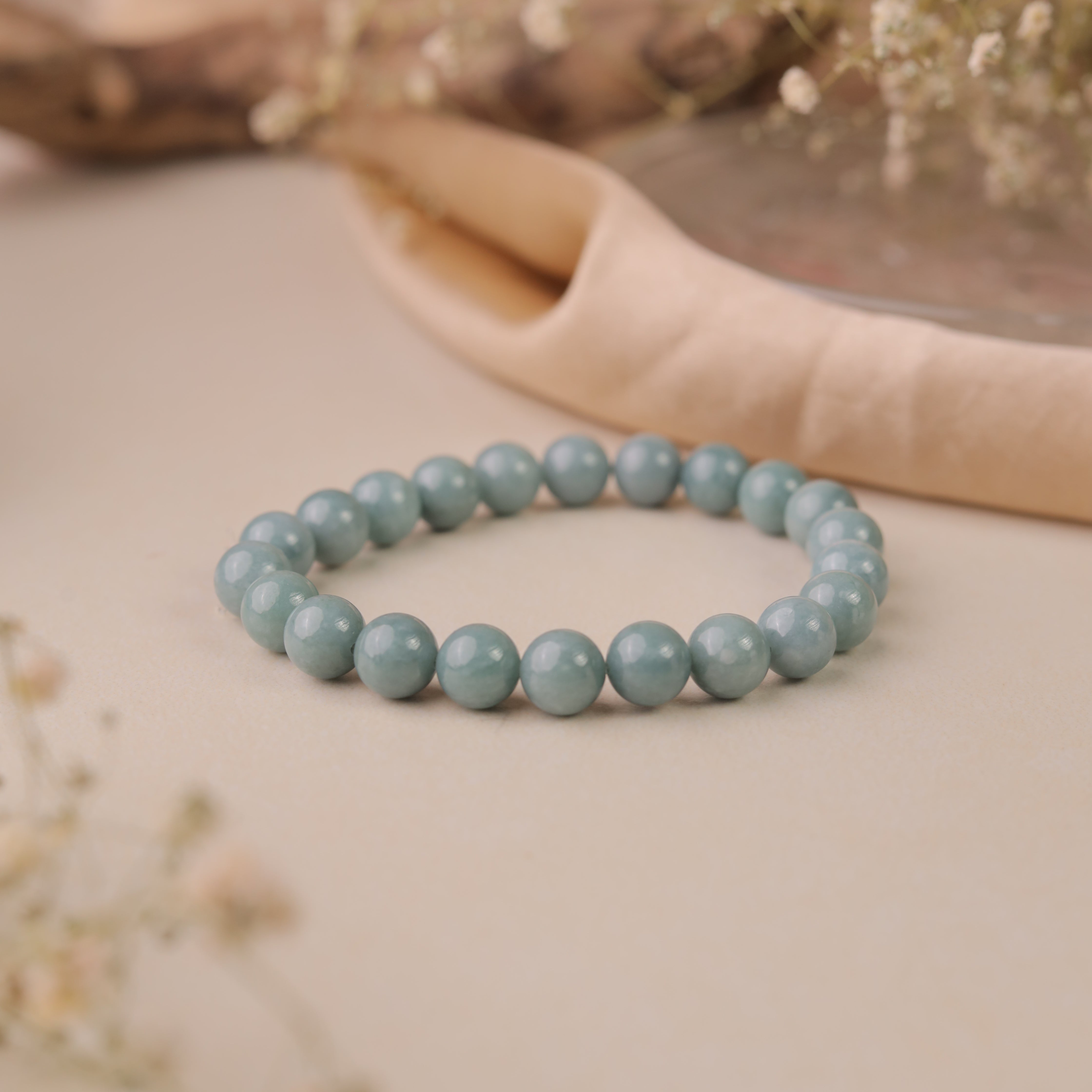 NATURAL BURMA JADE BRACELET