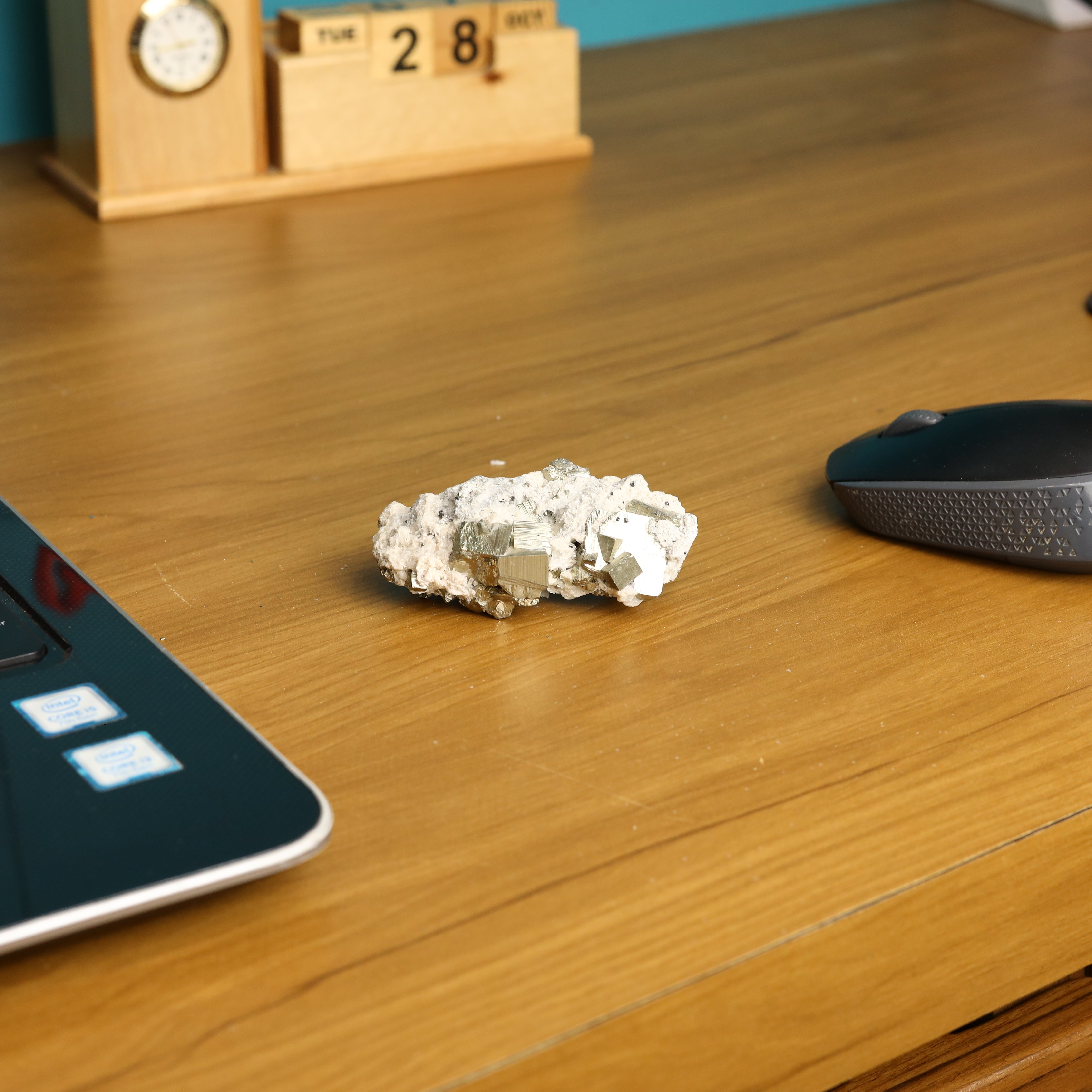 NATURAL PYRITE CLUSTER (110 GRAMS)