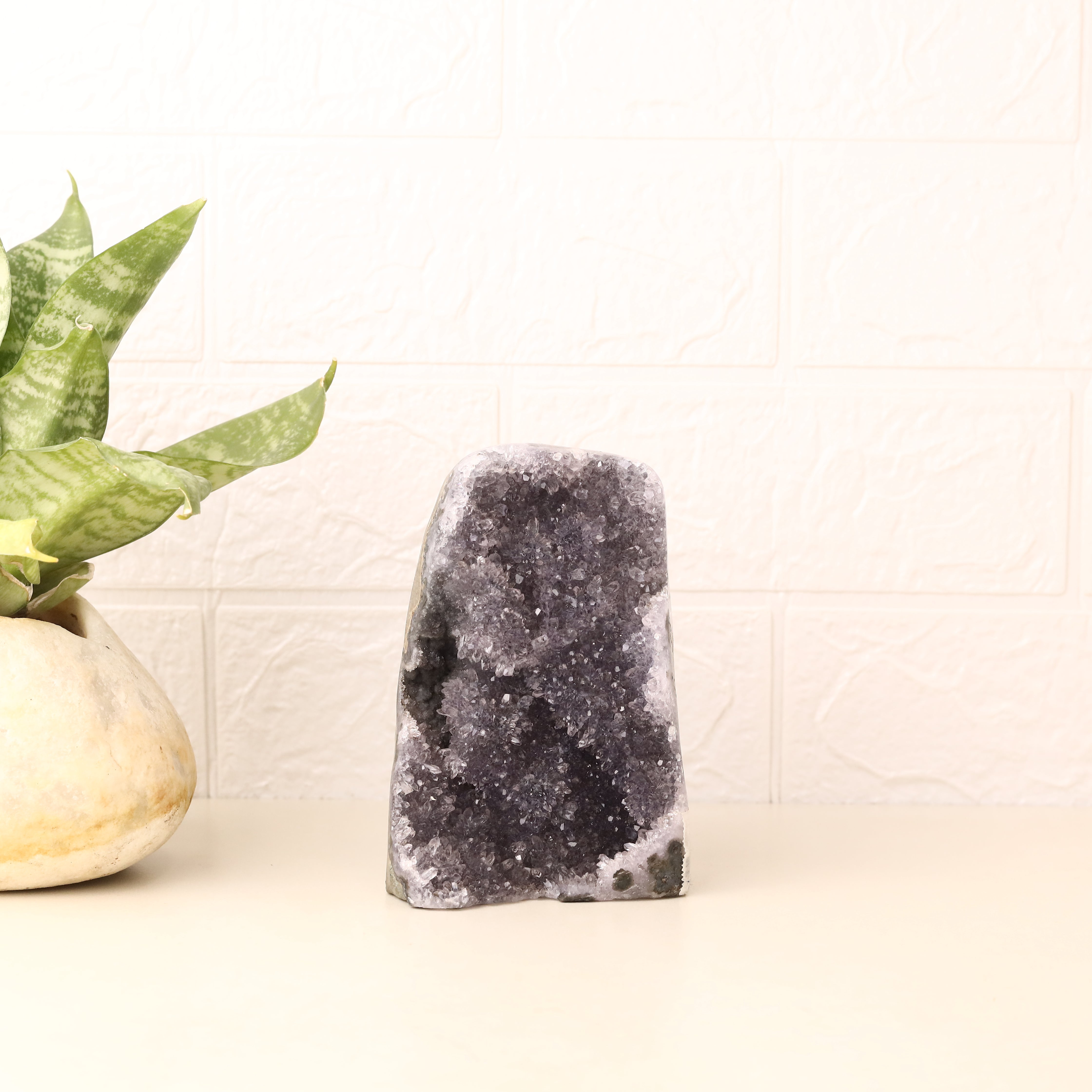 Amethyst Cluster Point Geode 1148g