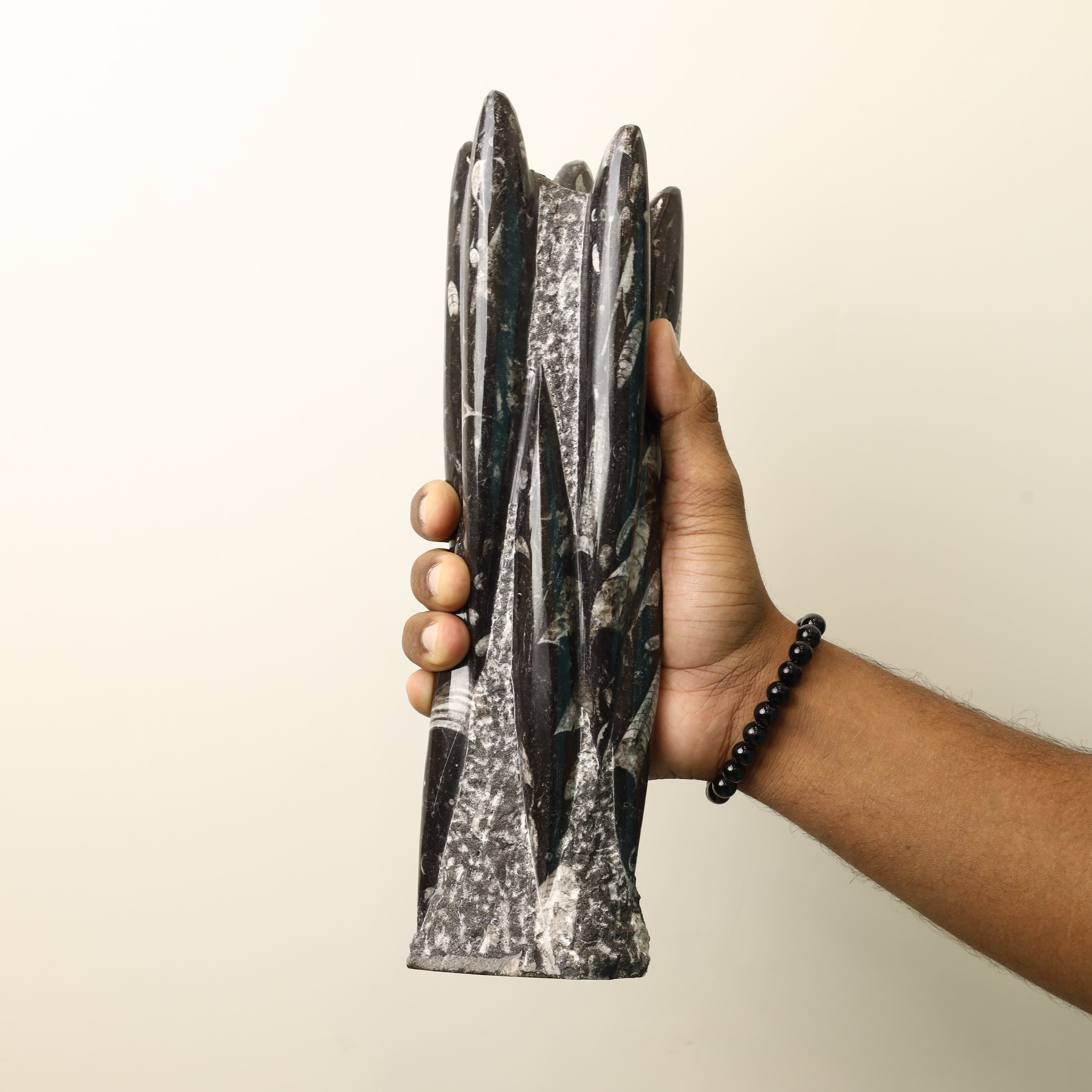 Natural Orthoceras Fossil Tower 2.182kg