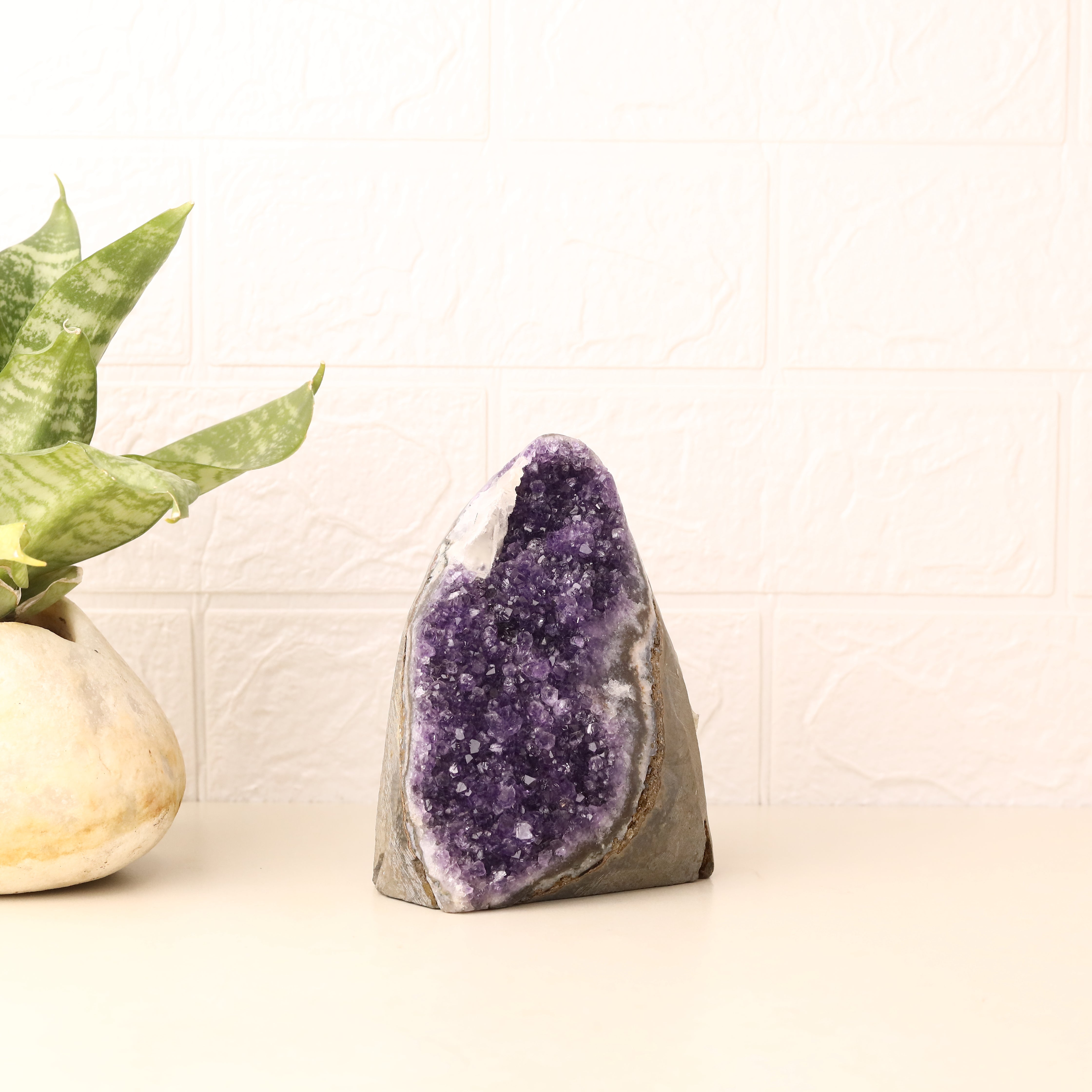 Amethyst Cluster Point Geode 1156g