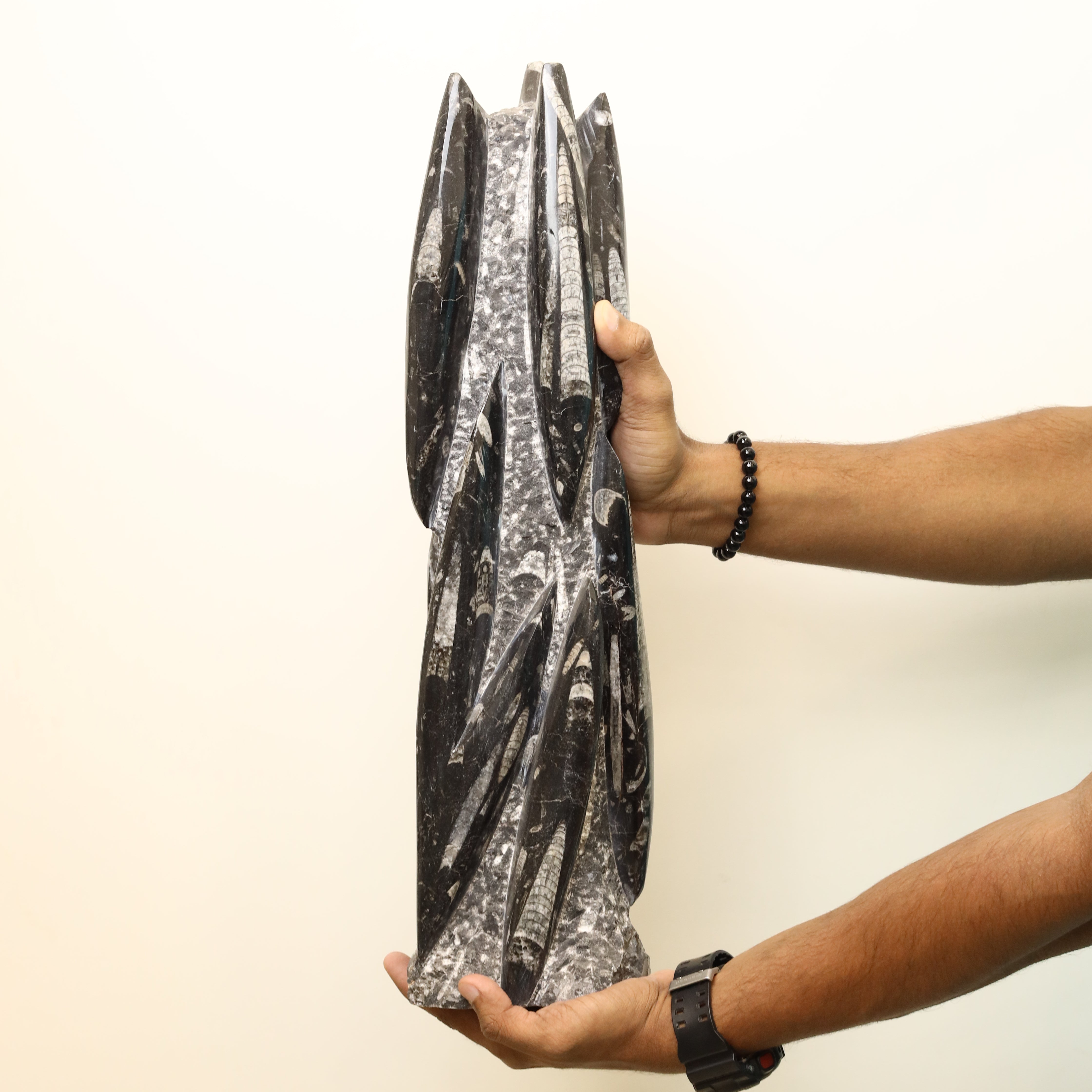 Natural Orthoceras Fossil Tower 7.945kg