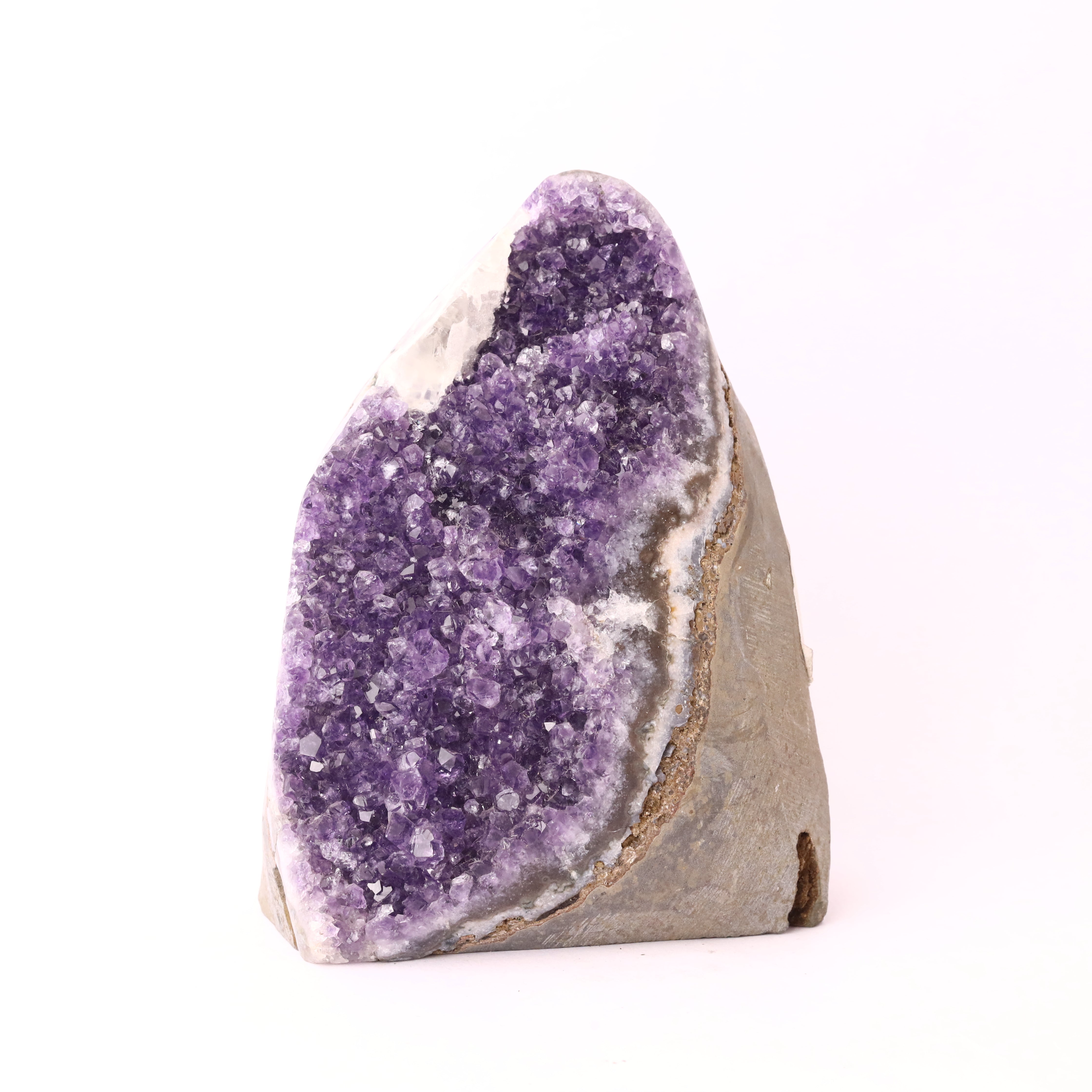 Amethyst Cluster Point Geode 1156g