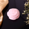 Rose Quartz Rose Carving 161g