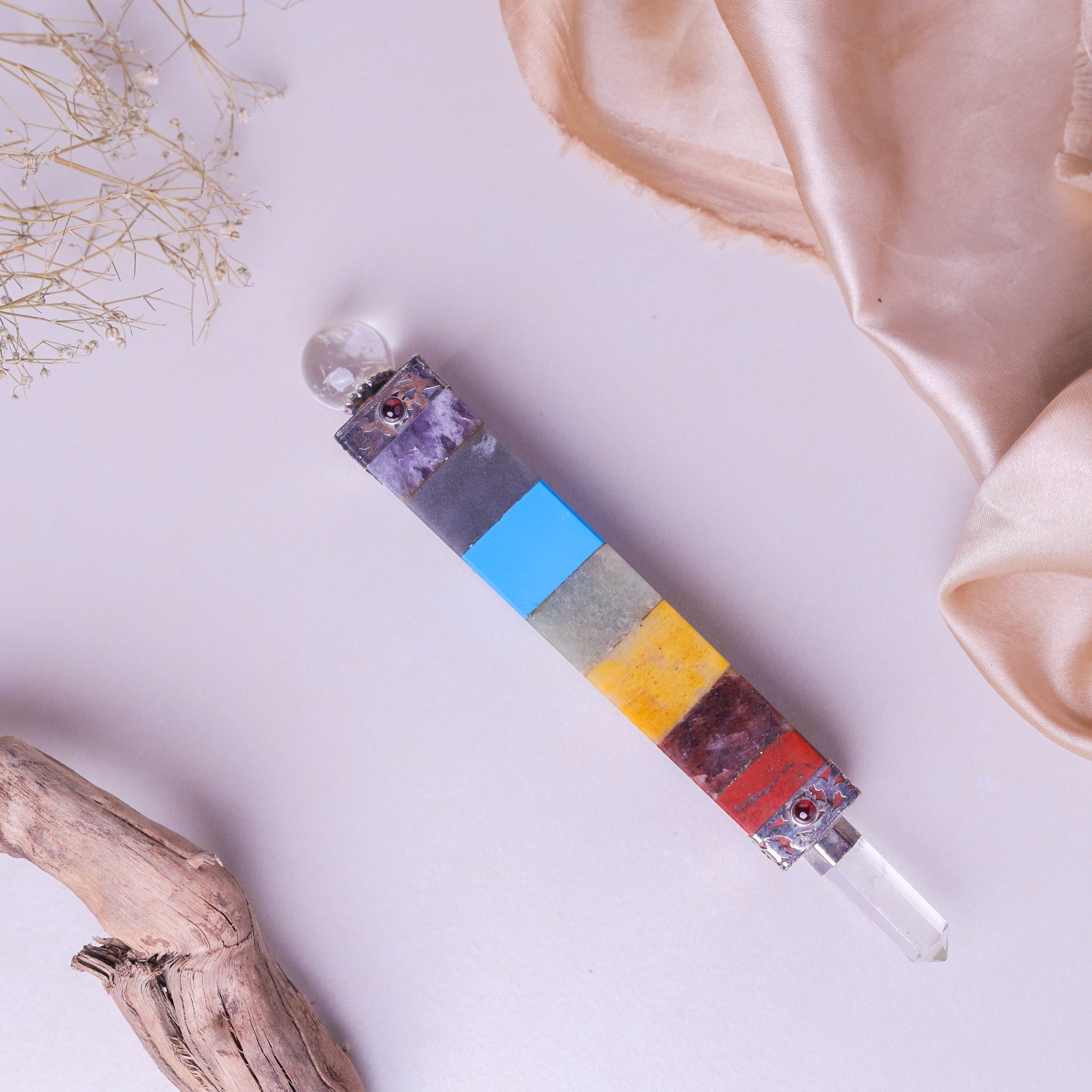 NATURAL 7 CHAKRA REIKI STICK