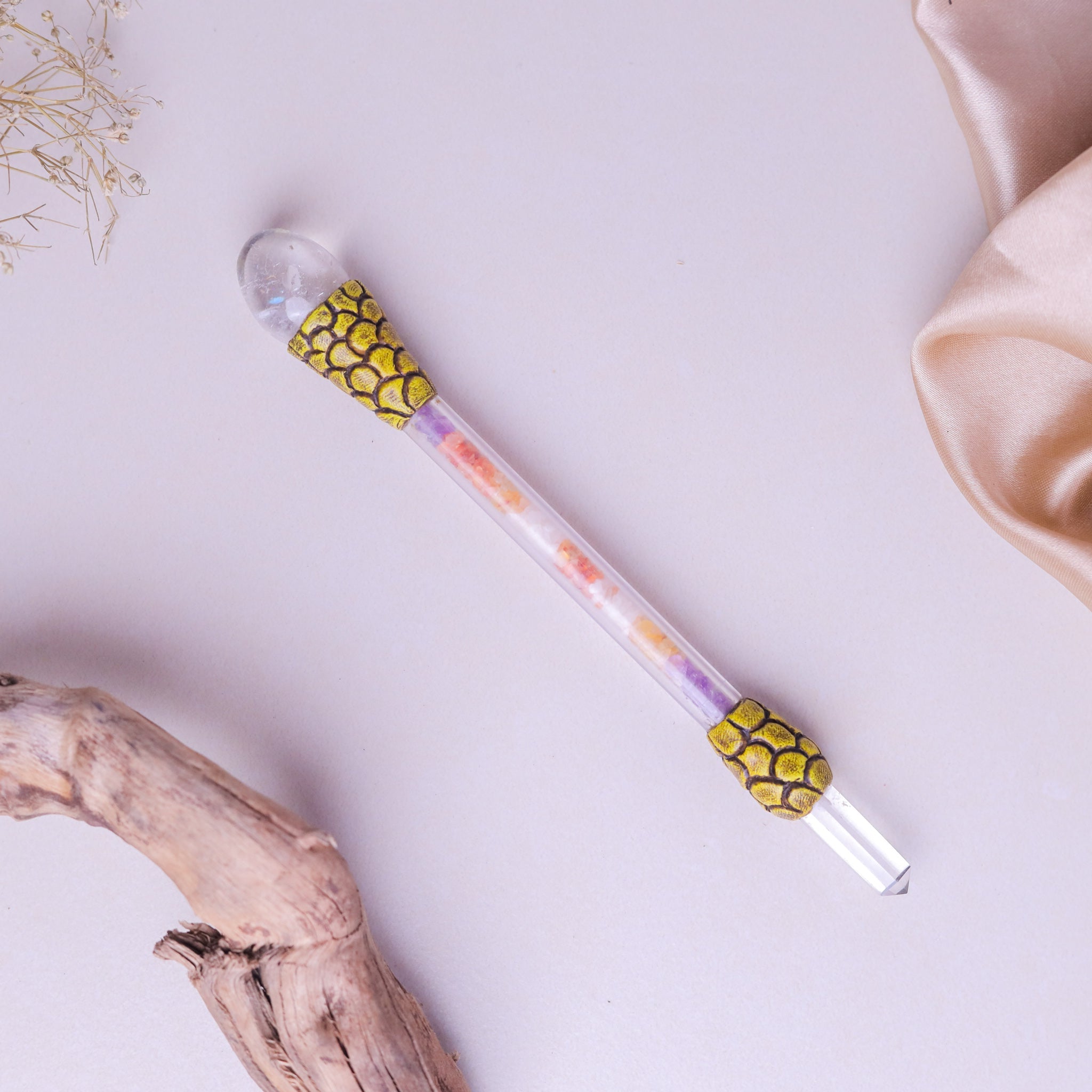 NATURAL TIBATIAN  REIKI STICK
