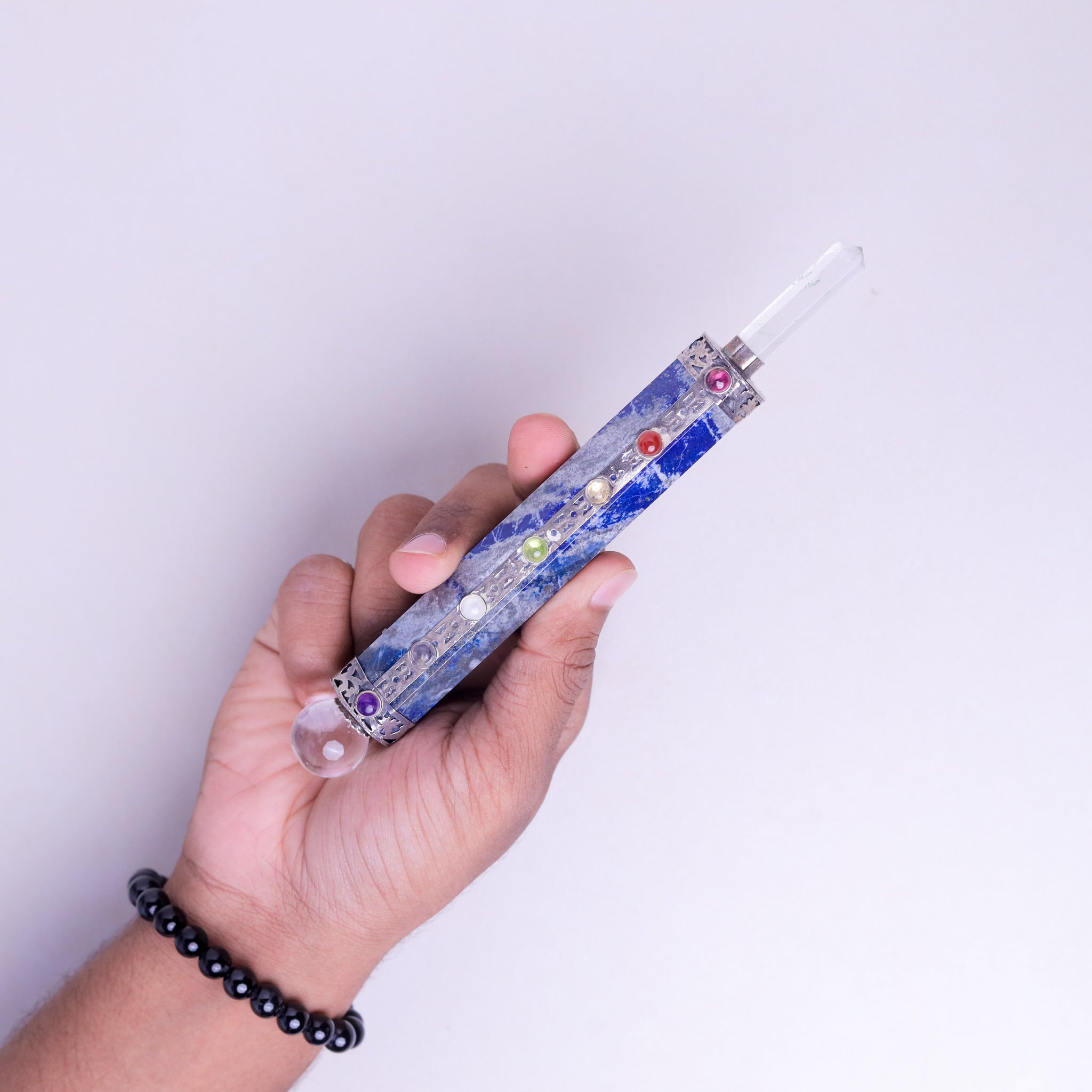 NATURAL LAPIS LAZULI REIKI STICK