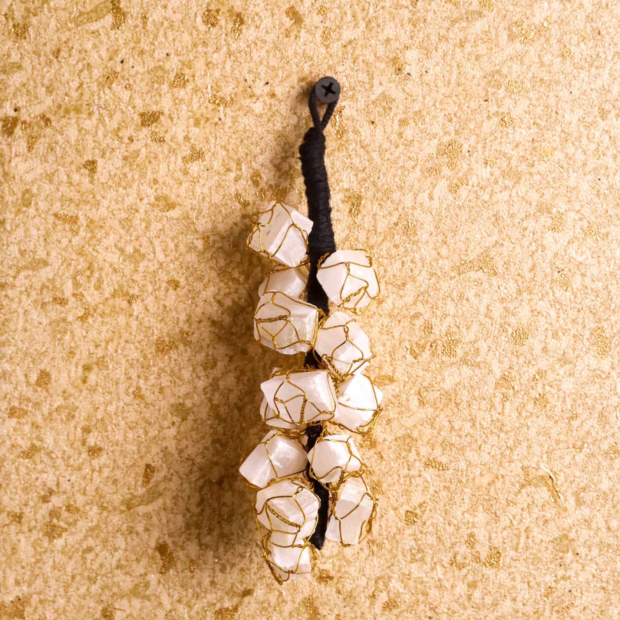 Natural Selenite Hanger