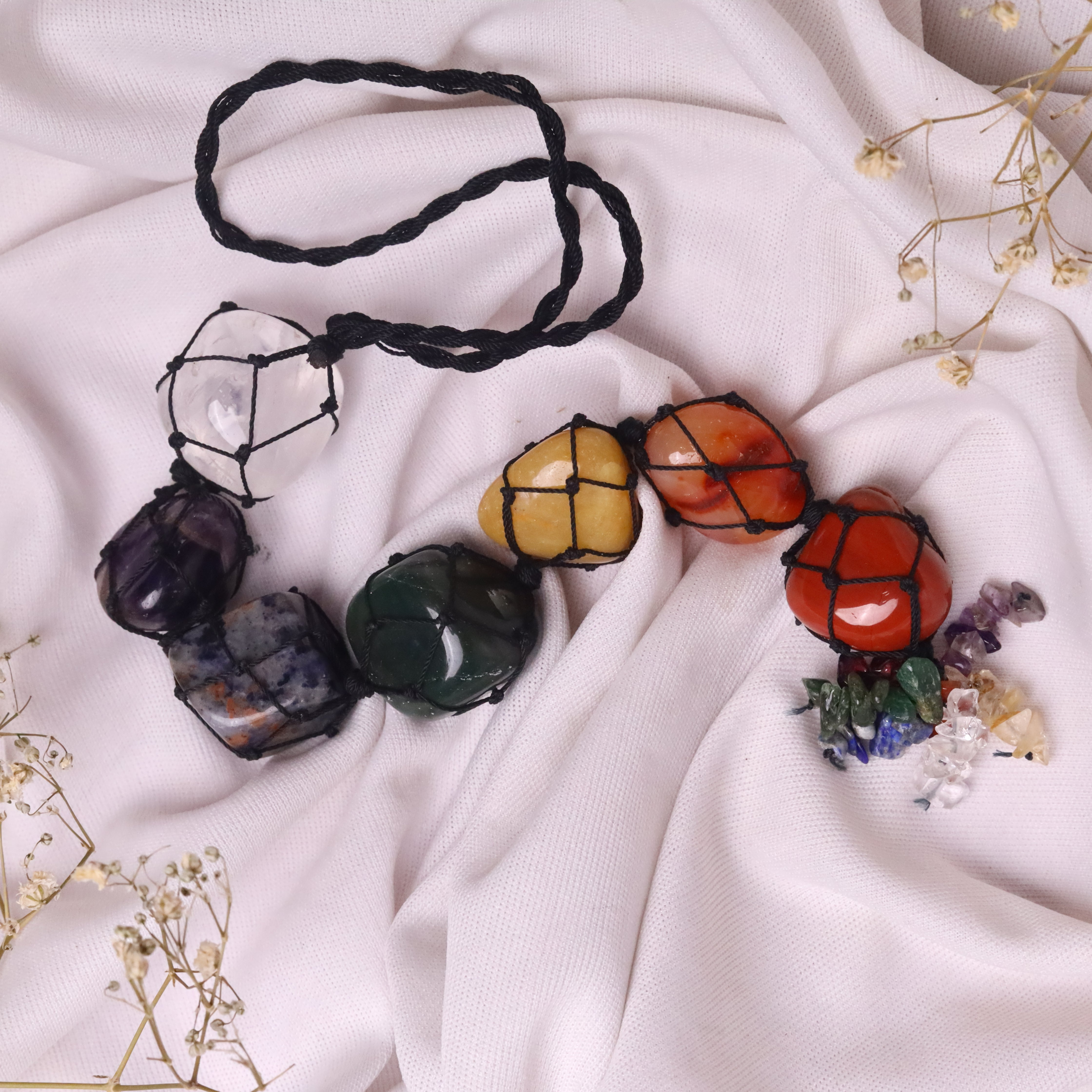 Natural Seven Chakra Hanger