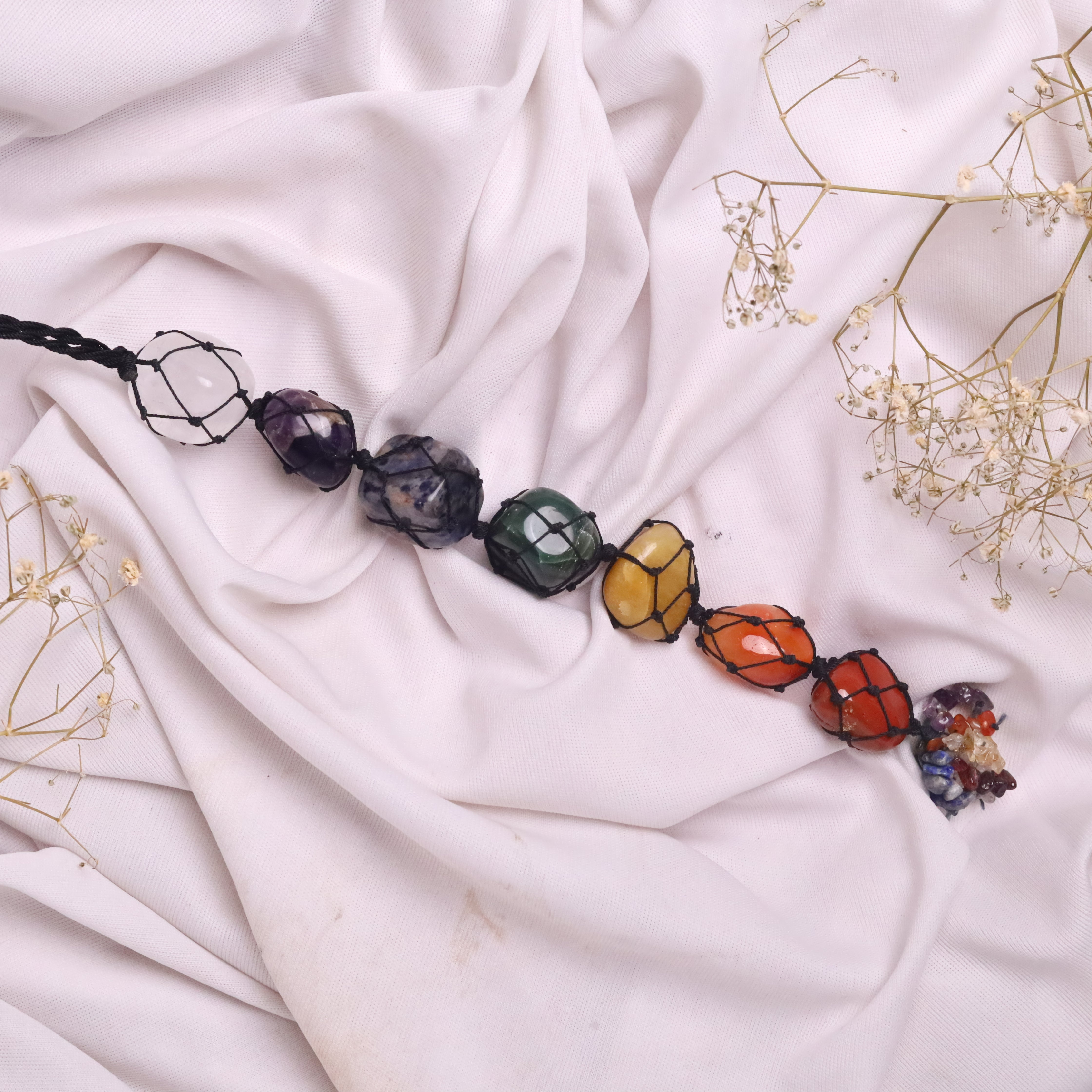 Natural Seven Chakra Hanger