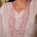 Natural Rose Quartz Mala