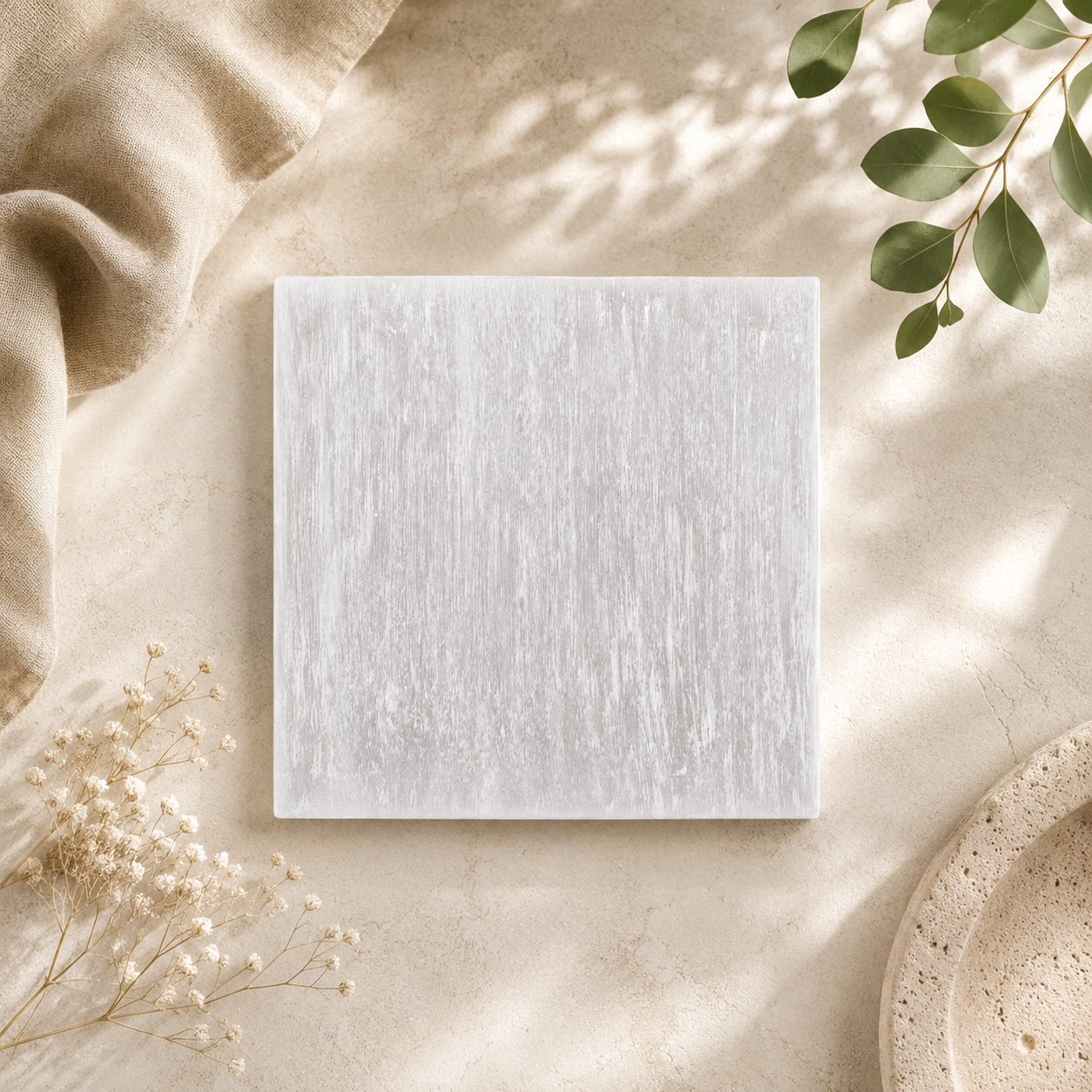 Selenite Charging Plate 3 * 3 inches