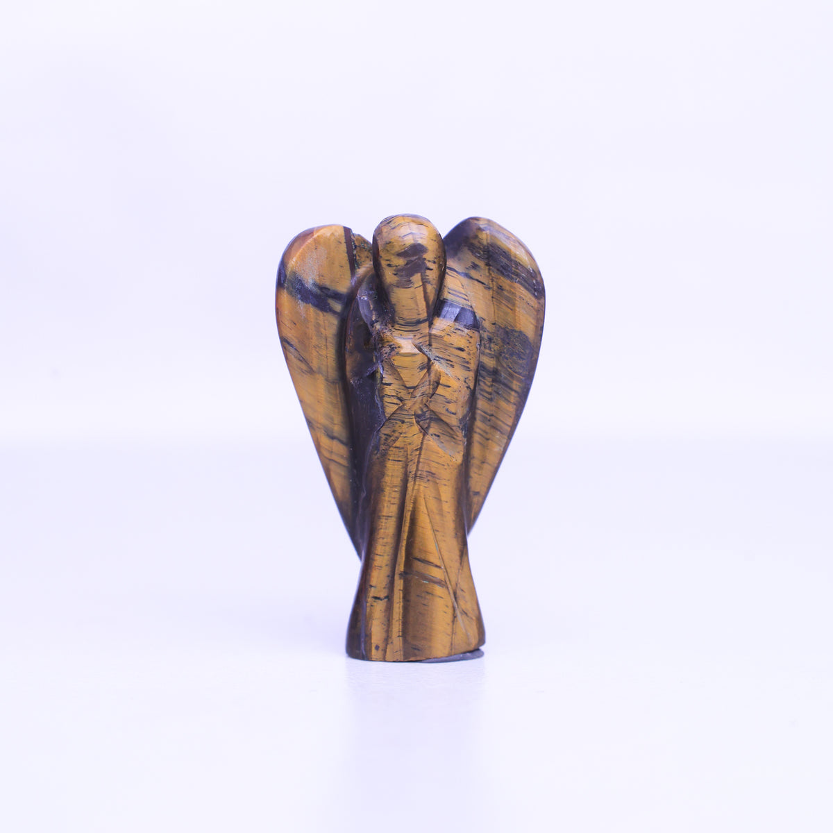 Natural Tiger Eye Angel 2 Inch