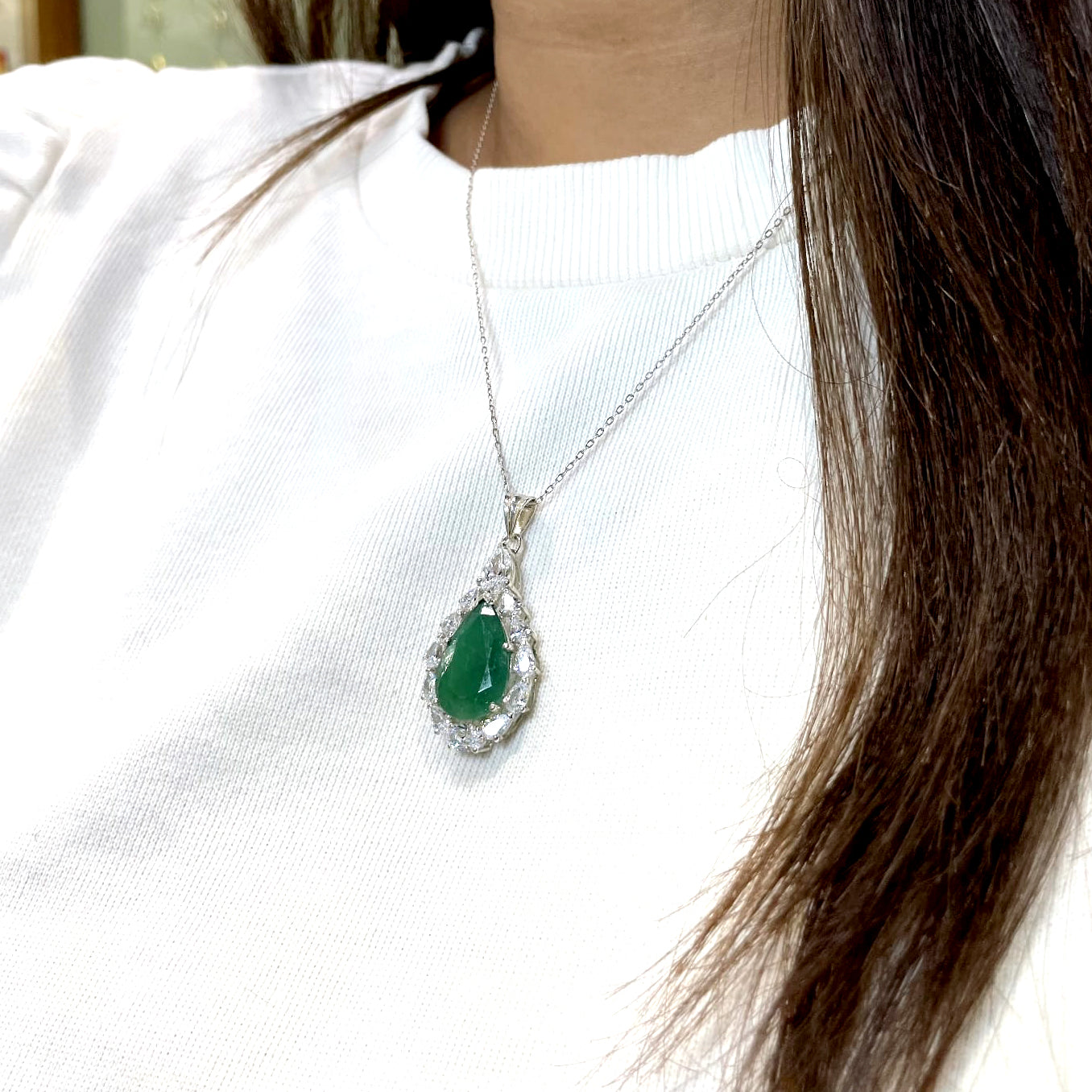 Emerald Pendant | BGJP-17