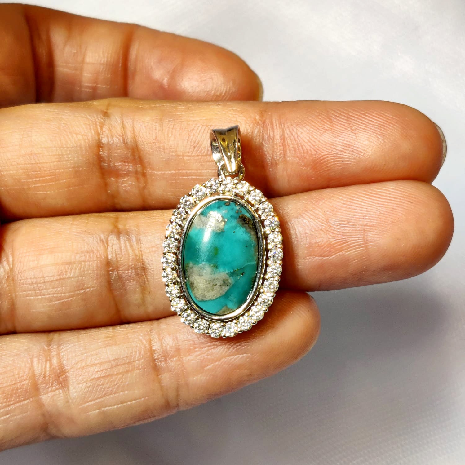 Turquoise Pendant BGJP-1