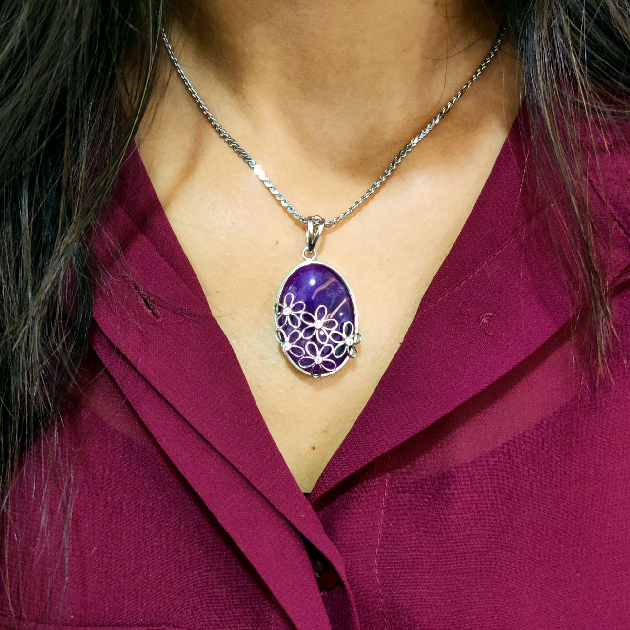 Amethyst Pendant | BGJP-10