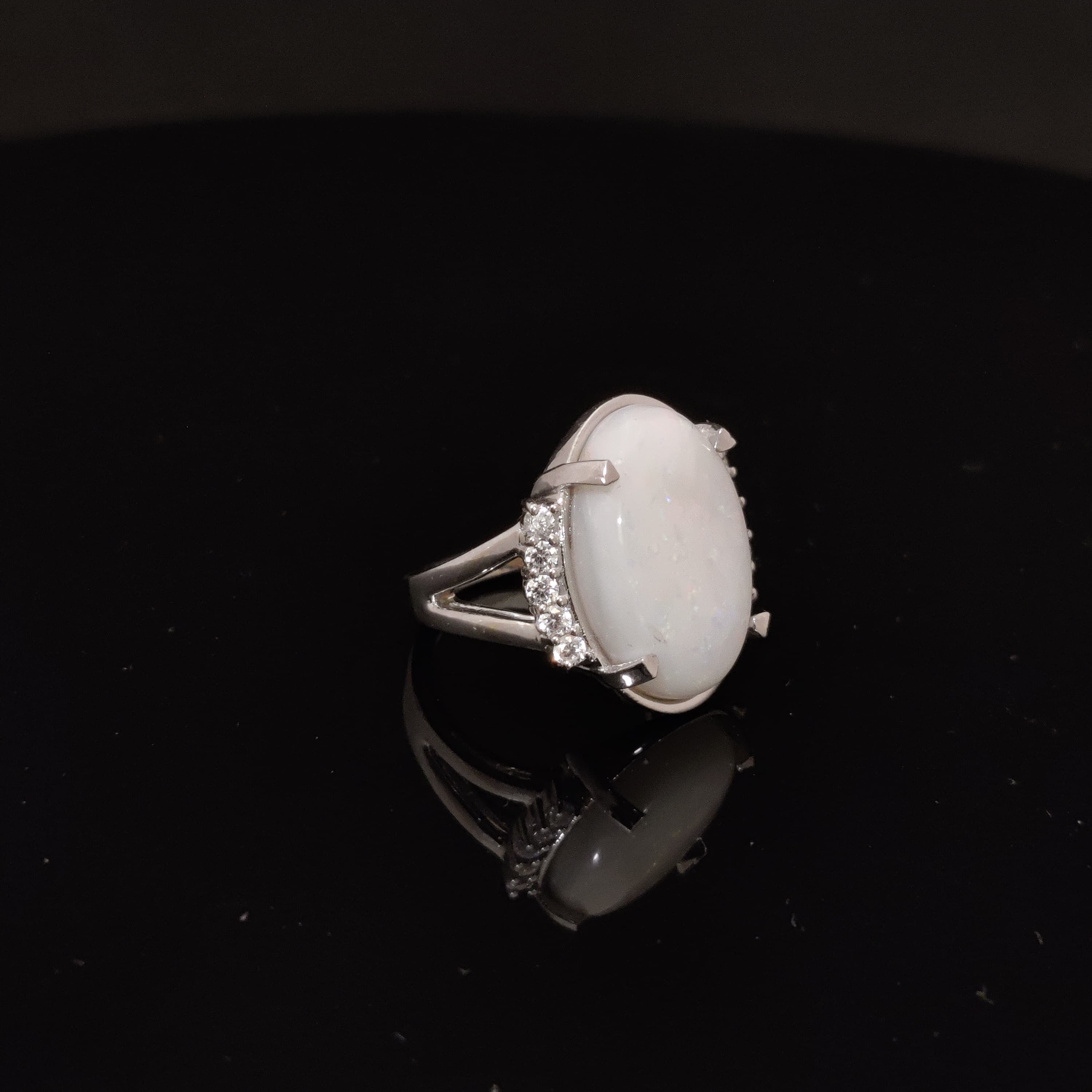 Natural Opal Ring