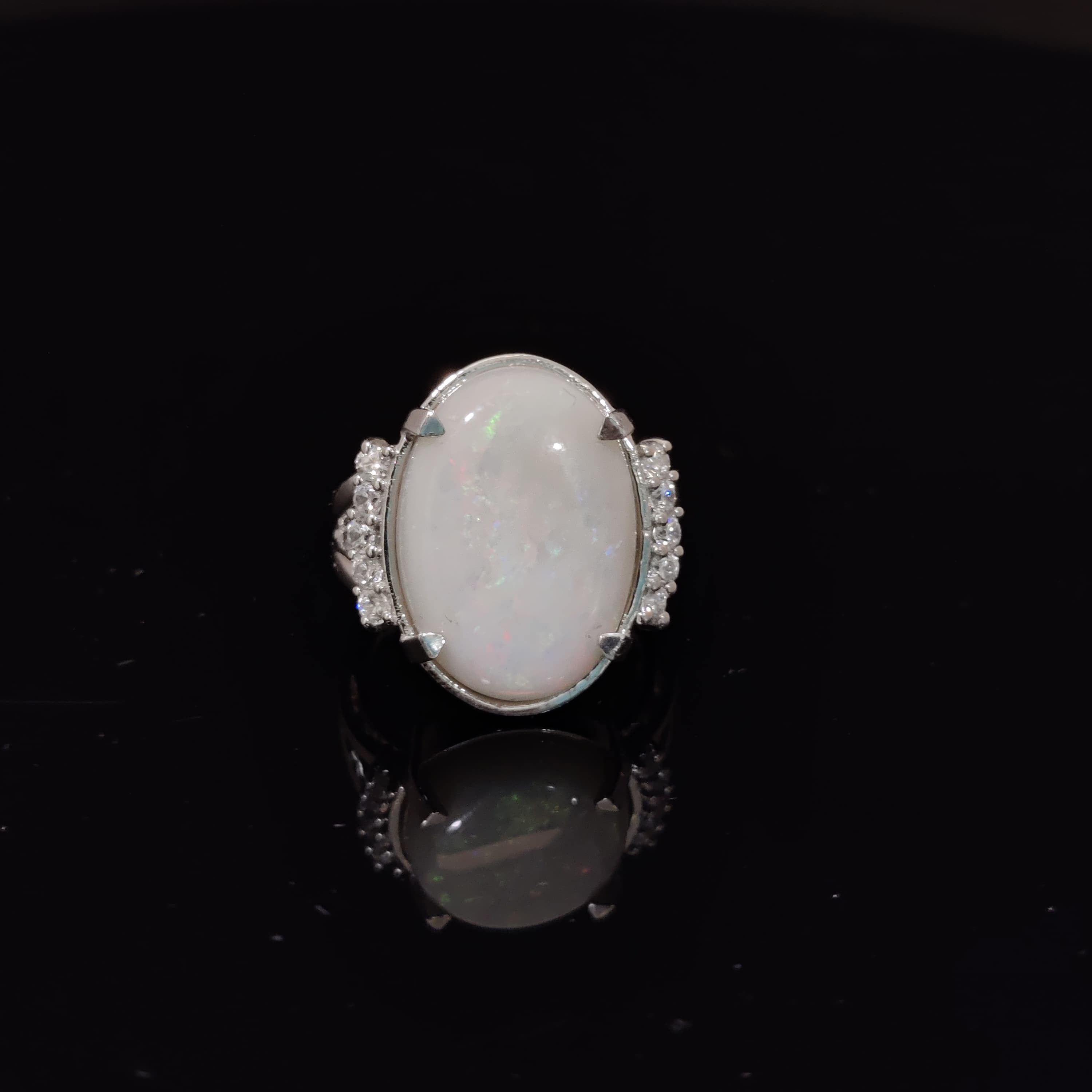 Natural Opal Ring
