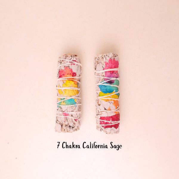 California Sage Smudge Stick Close Up – Natural Herb Bundle