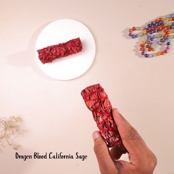 Dragon Blood California Sage Smudge Stick – Spiritual Cleansing