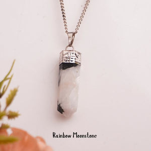 Natural Pencil Pendant Styled Shot – Genuine Crystal | Bellarosa Gems