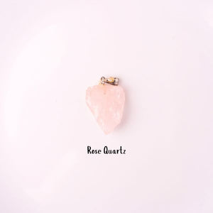 Natural Raw Pendant Detail Shot – Certified Crystal