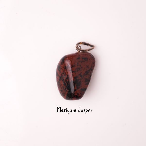 Natural Mariyam Jasper Tumble Pendant – Healing Crystal