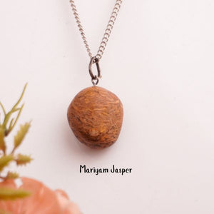 Natural Mariyam Jasper Tumble Pendant – Healing Crystal