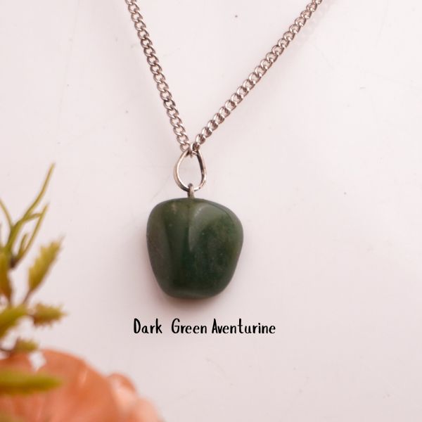 Natural Tumble Pendant 2 Detail Shot – Certified Crystal