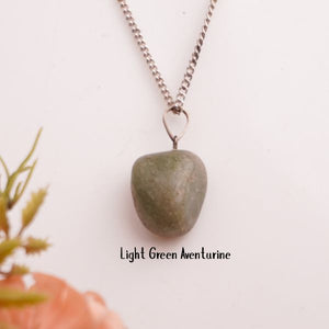 Natural Tumble Pendant 2 Styled Shot – Genuine Crystal