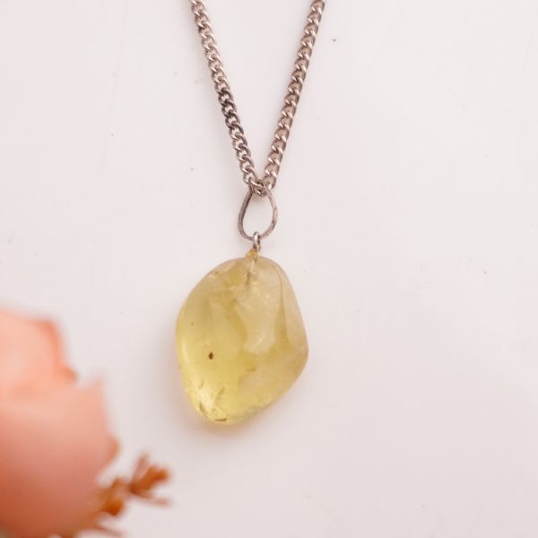 Natural Tumble Pendant 4 Group Display – All Crystal Types
