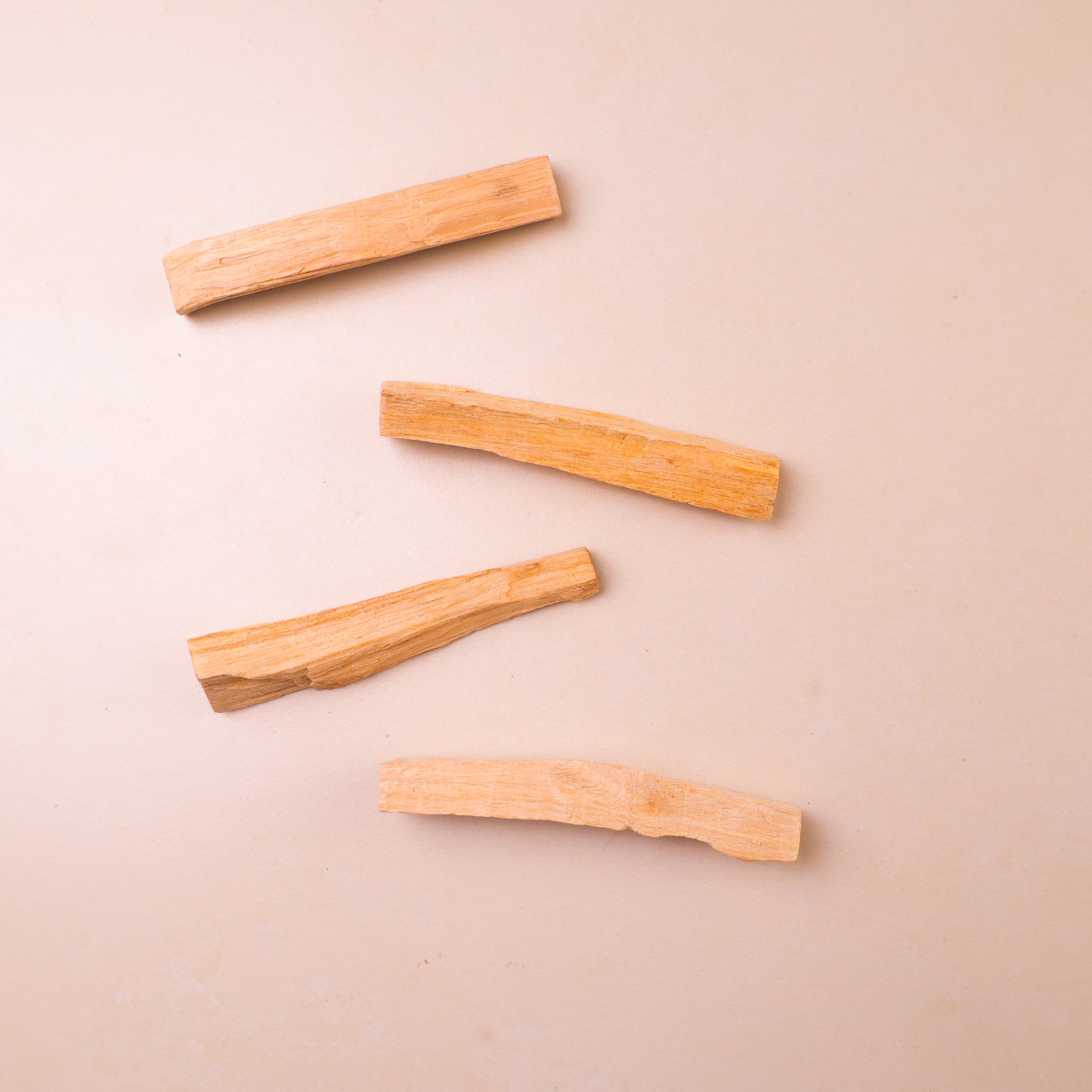 Palo Santo Stick Flat Lay – Space Purification Tool