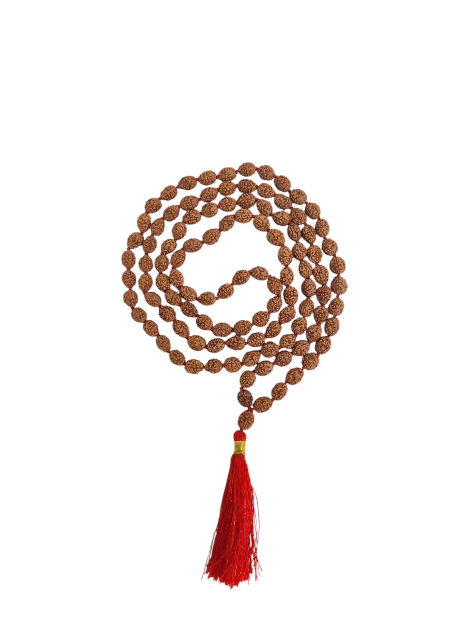 Natural 4 Mukhi Rudraksha Mala (Indonesia)